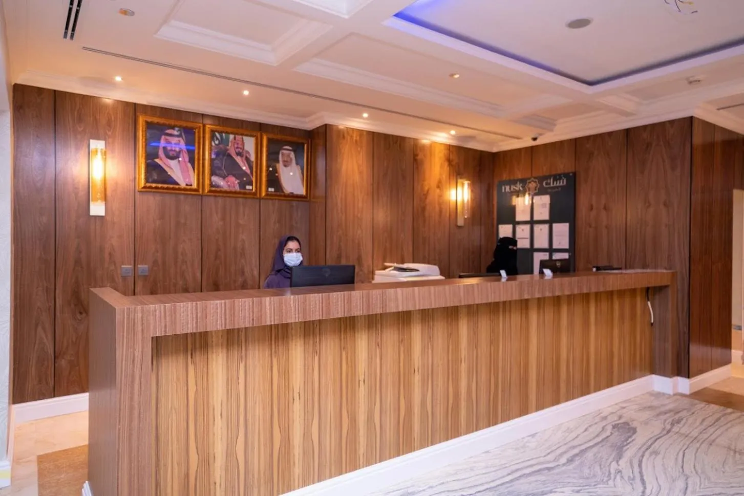 Lobby or reception in Nusk Al Hijrah