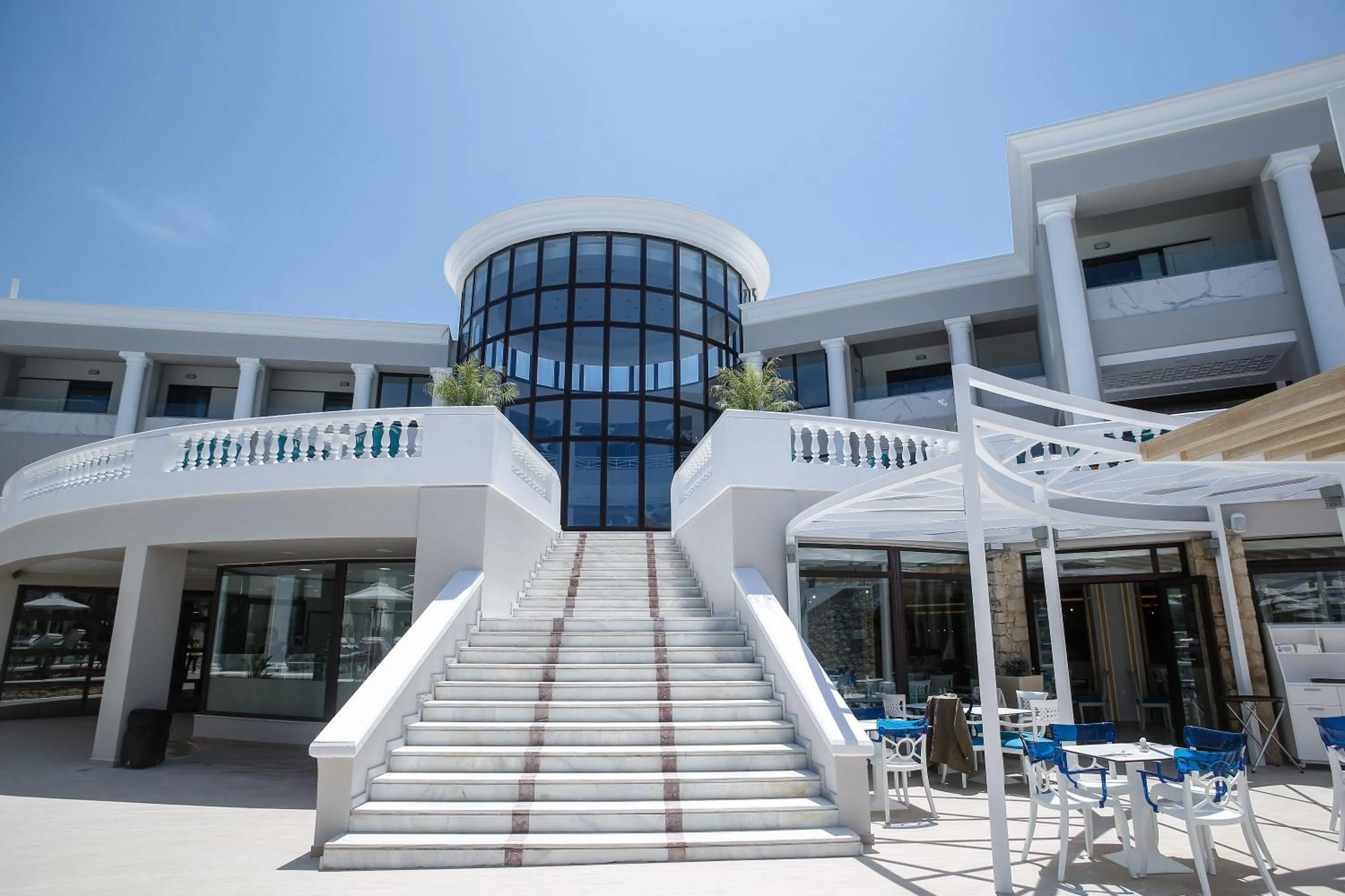 Property building in Mythos Palace Resort & Spa