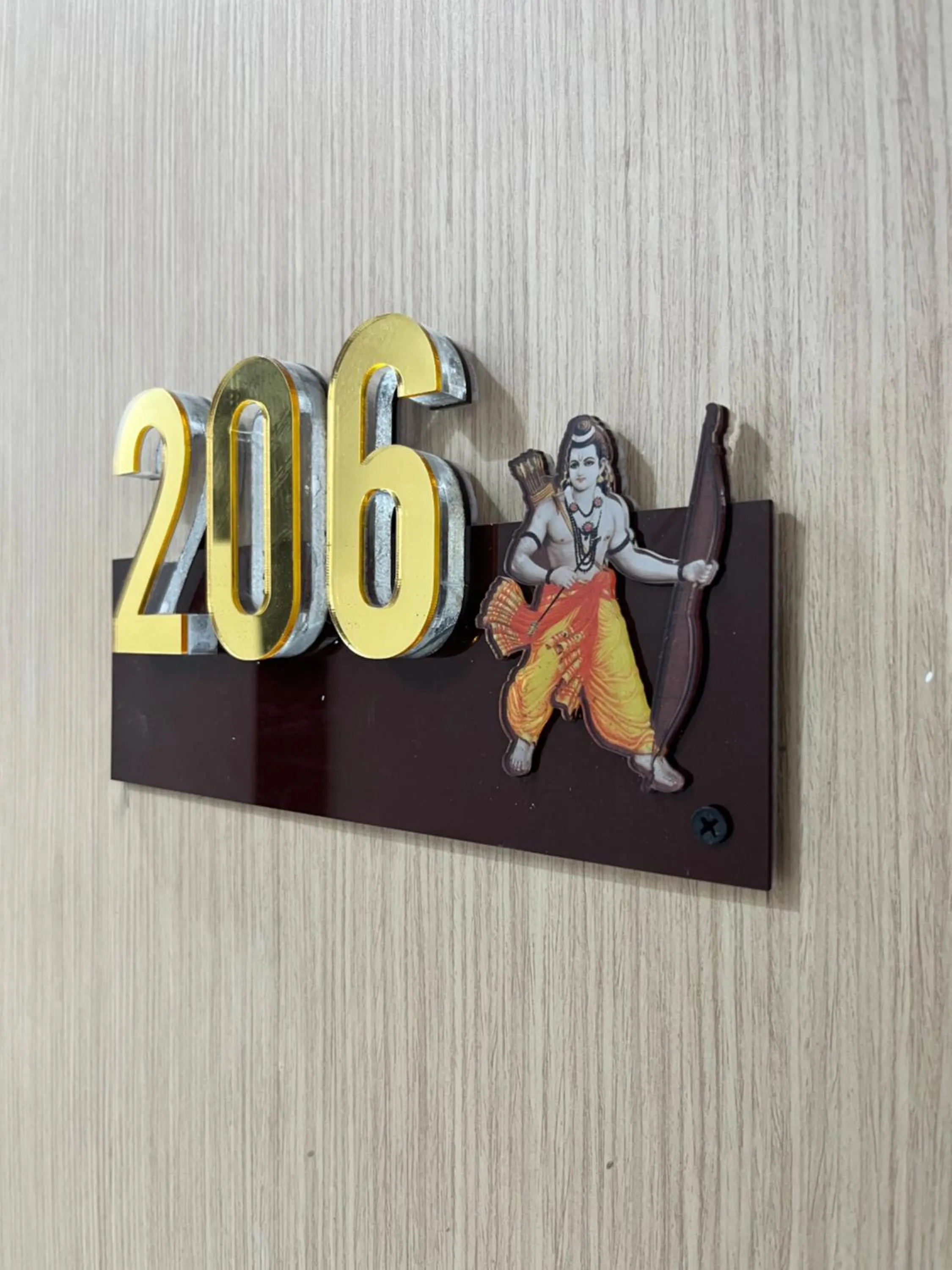 Text overlay in TrimHotel Shubharambh Ayodhya