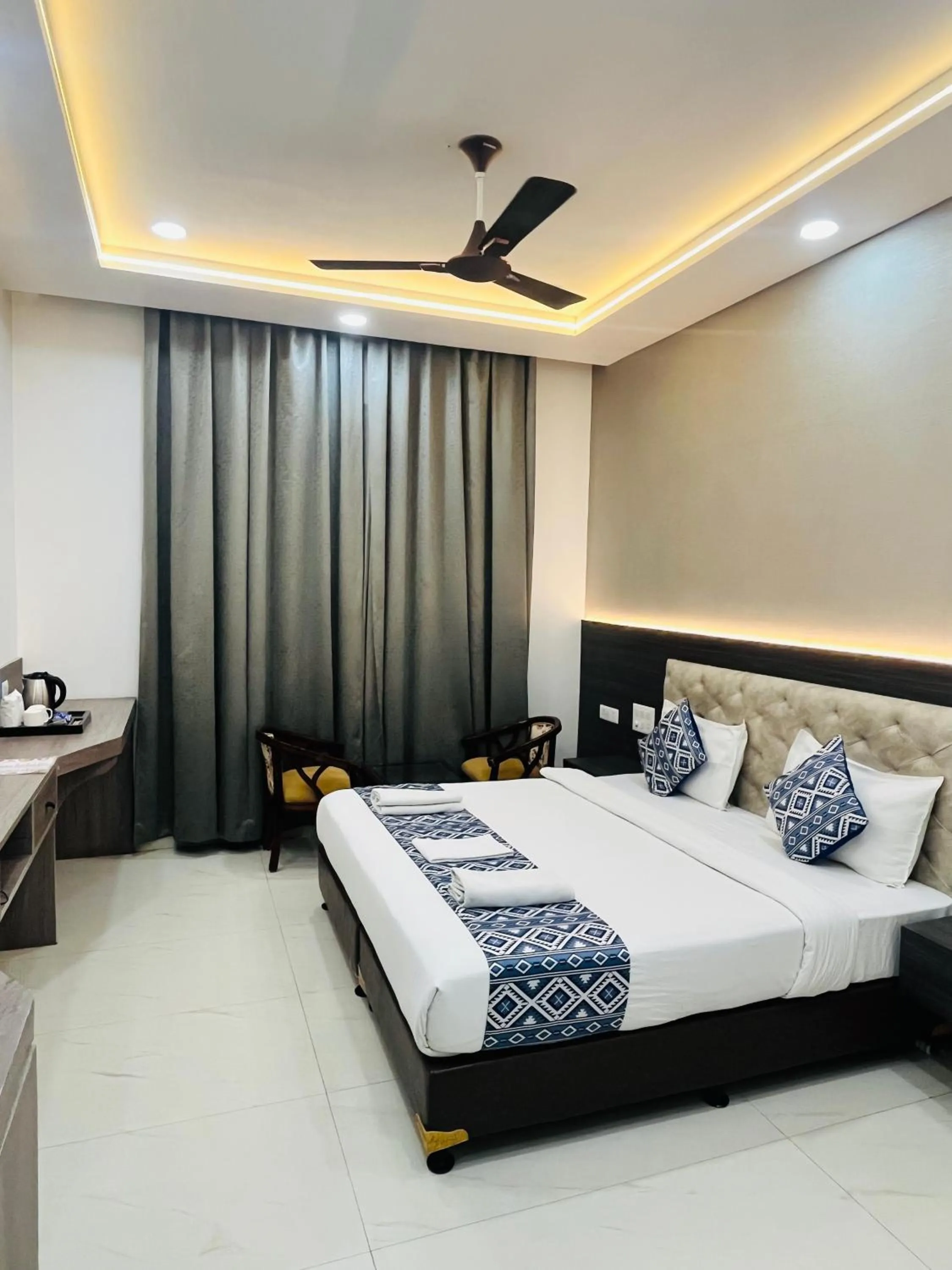 Bedroom, Bed in TrimHotel Shubharambh Ayodhya