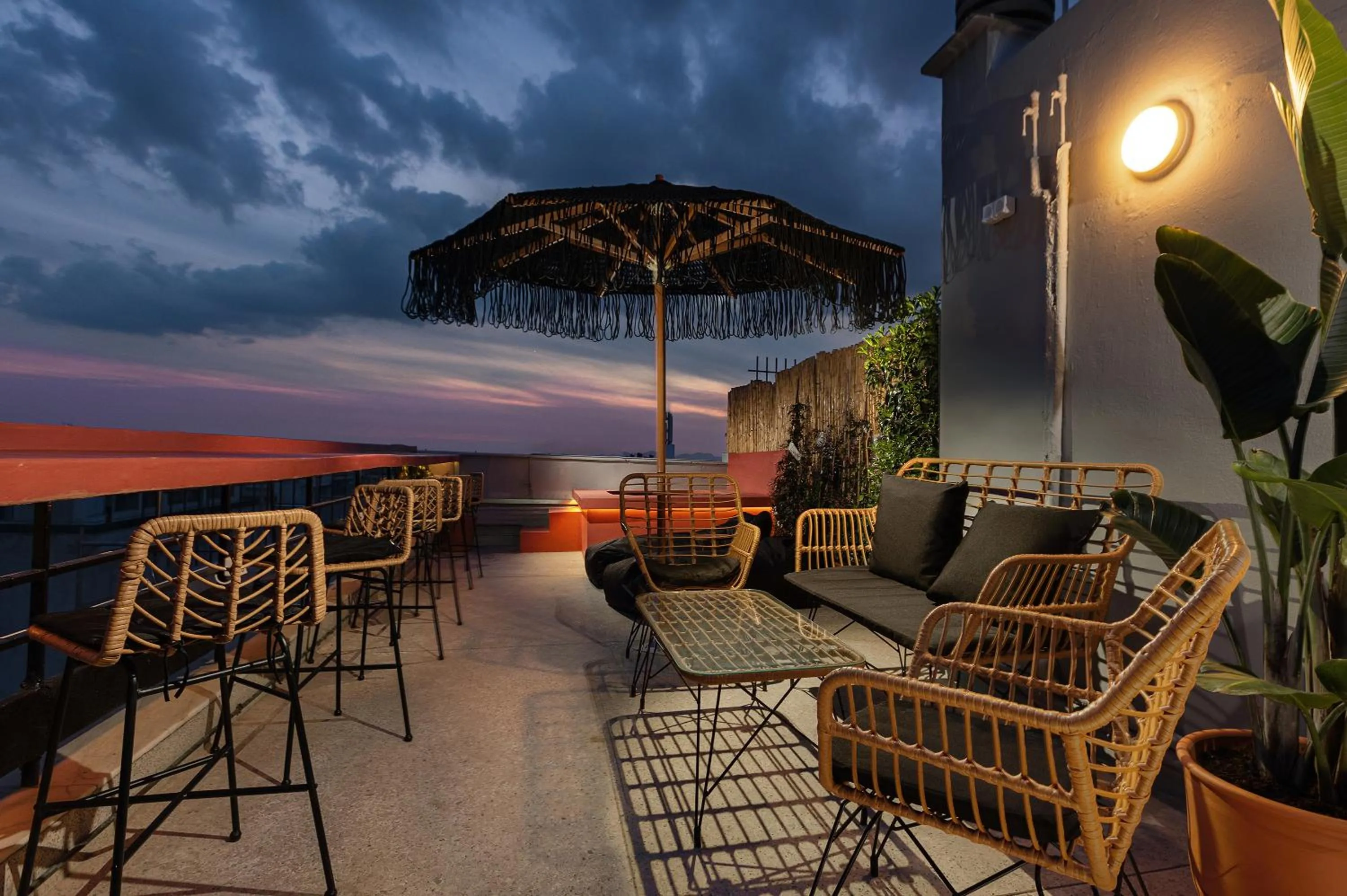 Patio in Athens Odeon Hotel