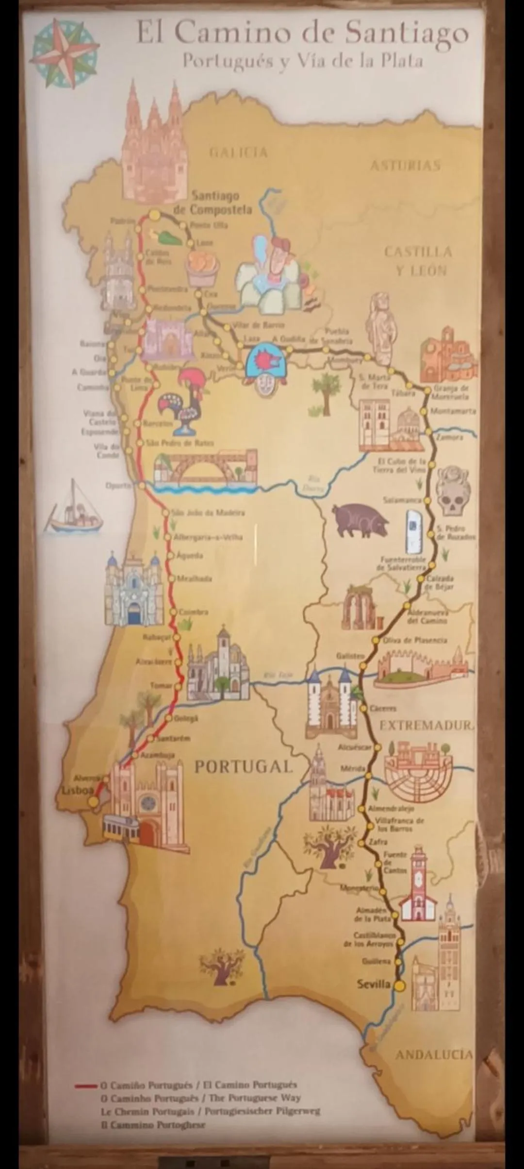 Floor Plan in B&B Al Pergolato