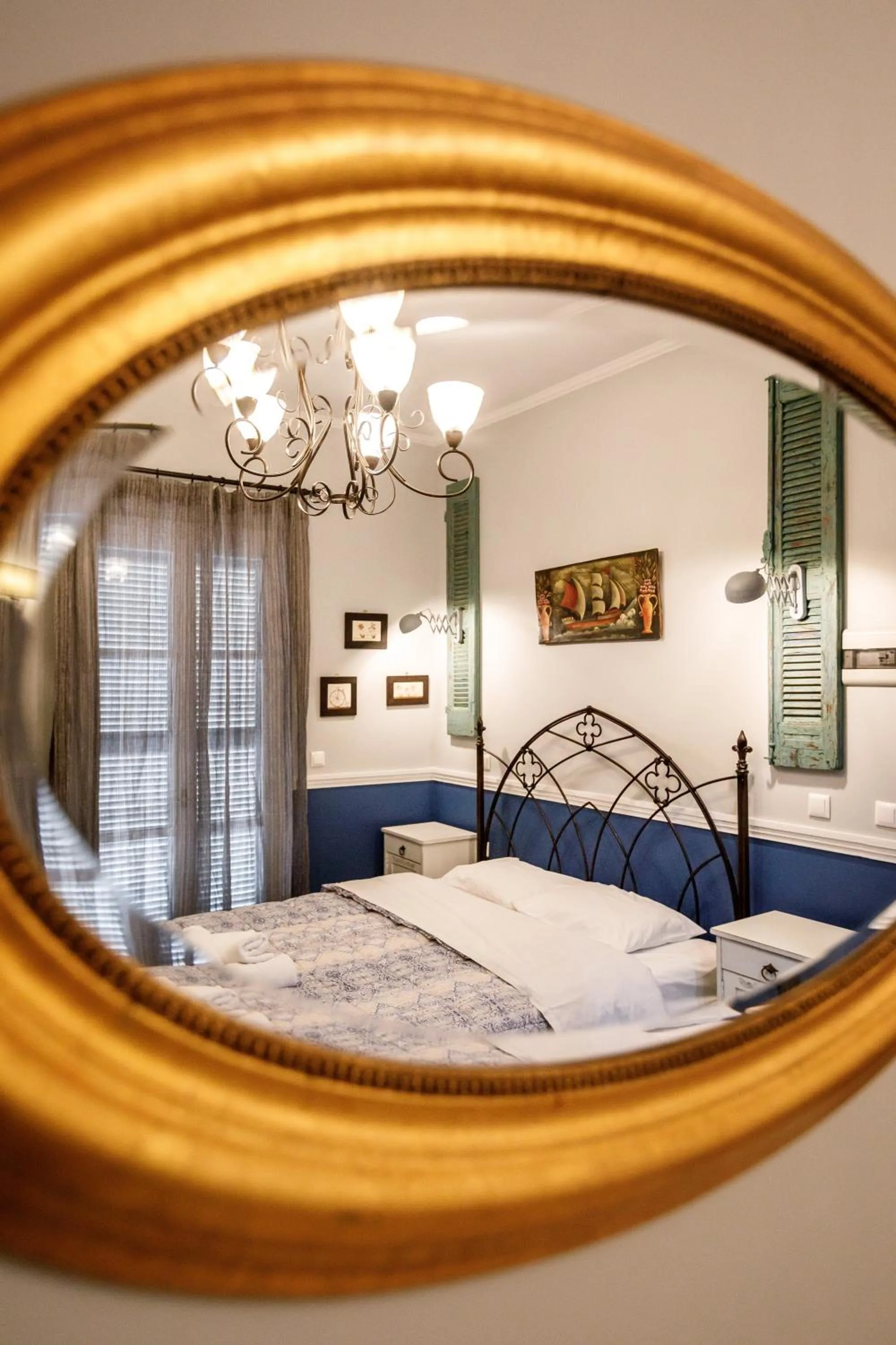 Decorative detail, Bed in pension Acronafplia B&D