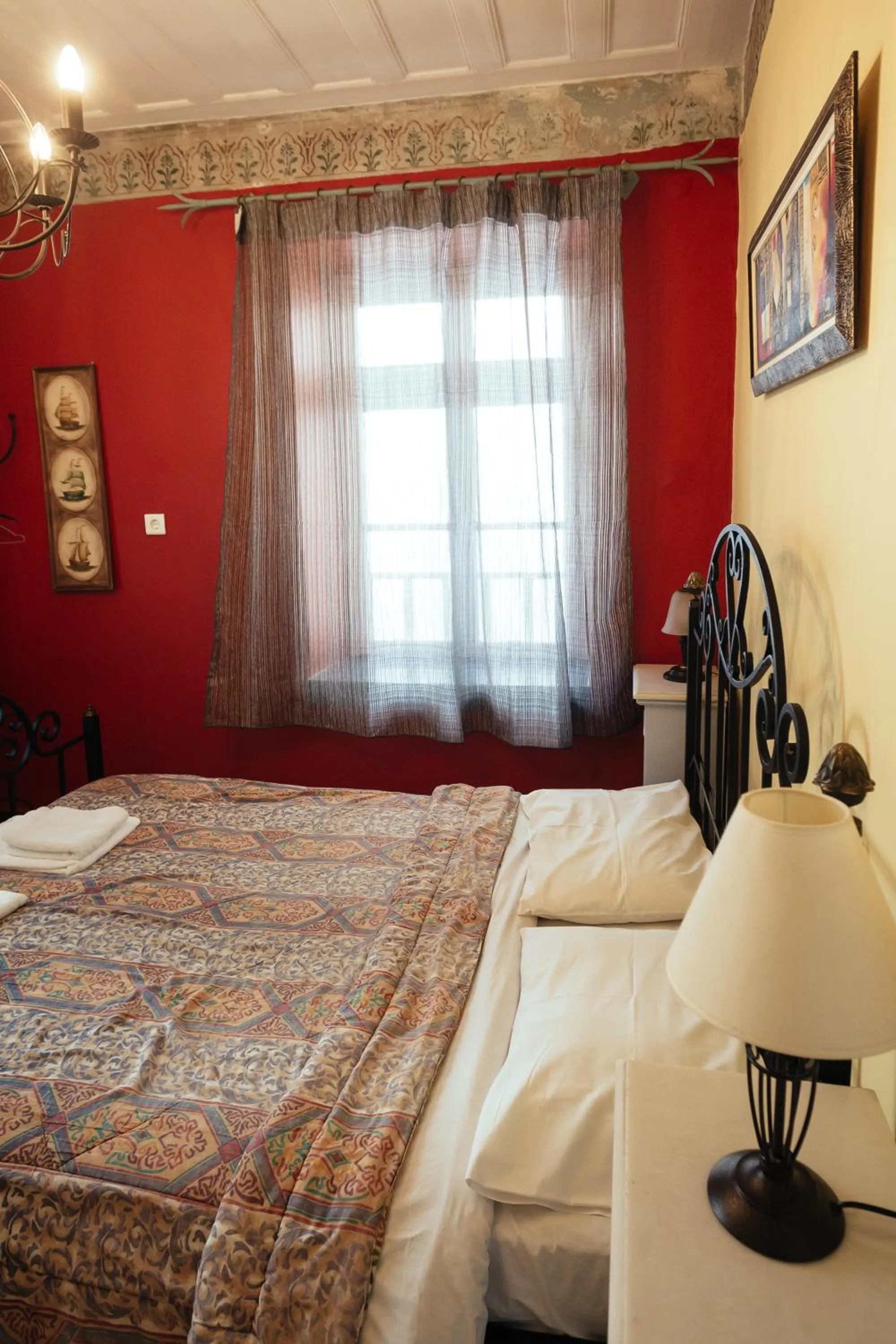 Bedroom, Bed in pension Acronafplia B&D