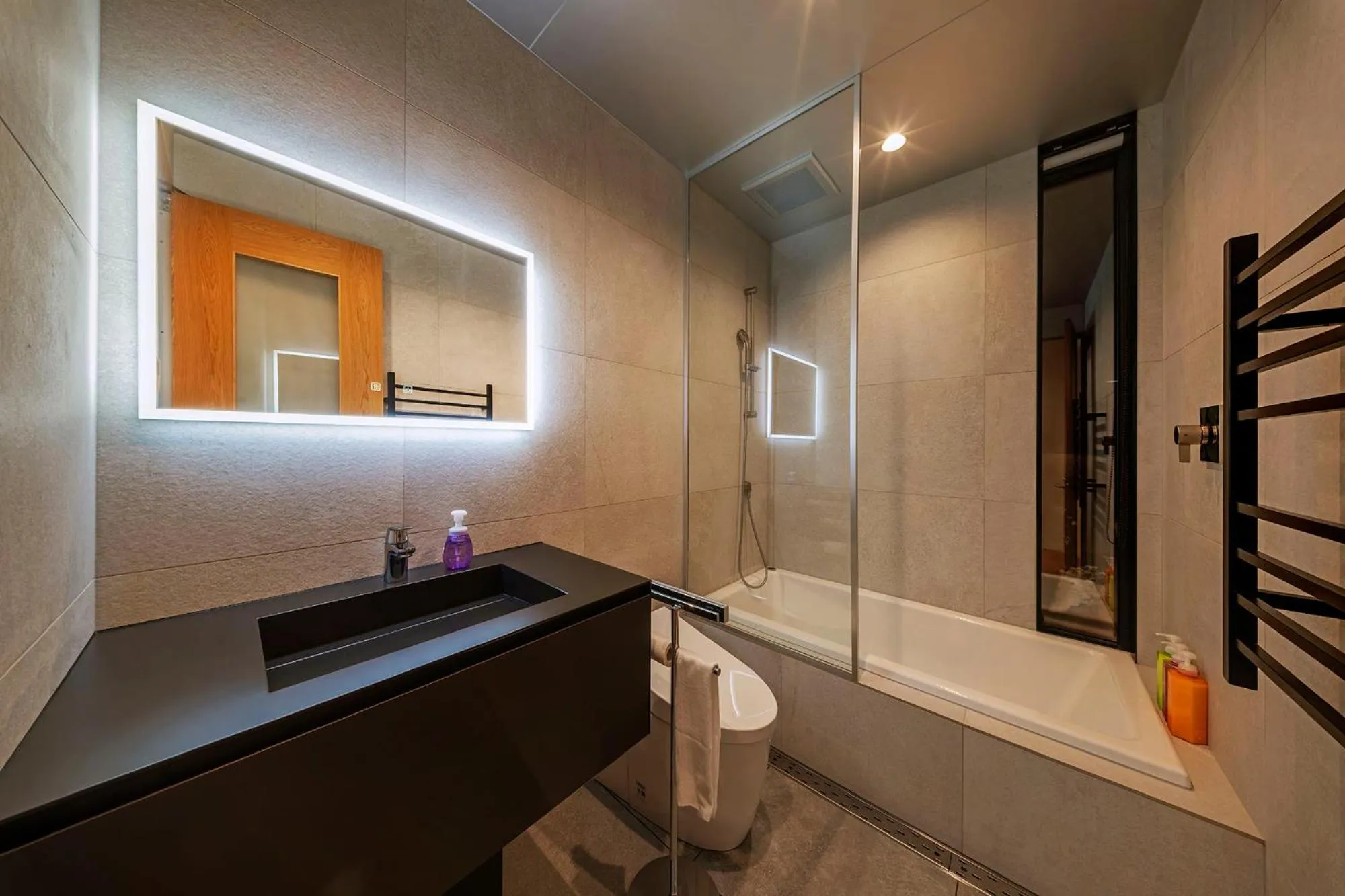 Bathroom in Prominence by The Hakuba Collection