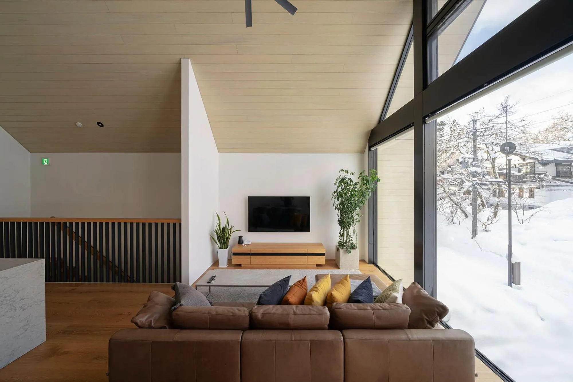 Living room in Prominence by The Hakuba Collection
