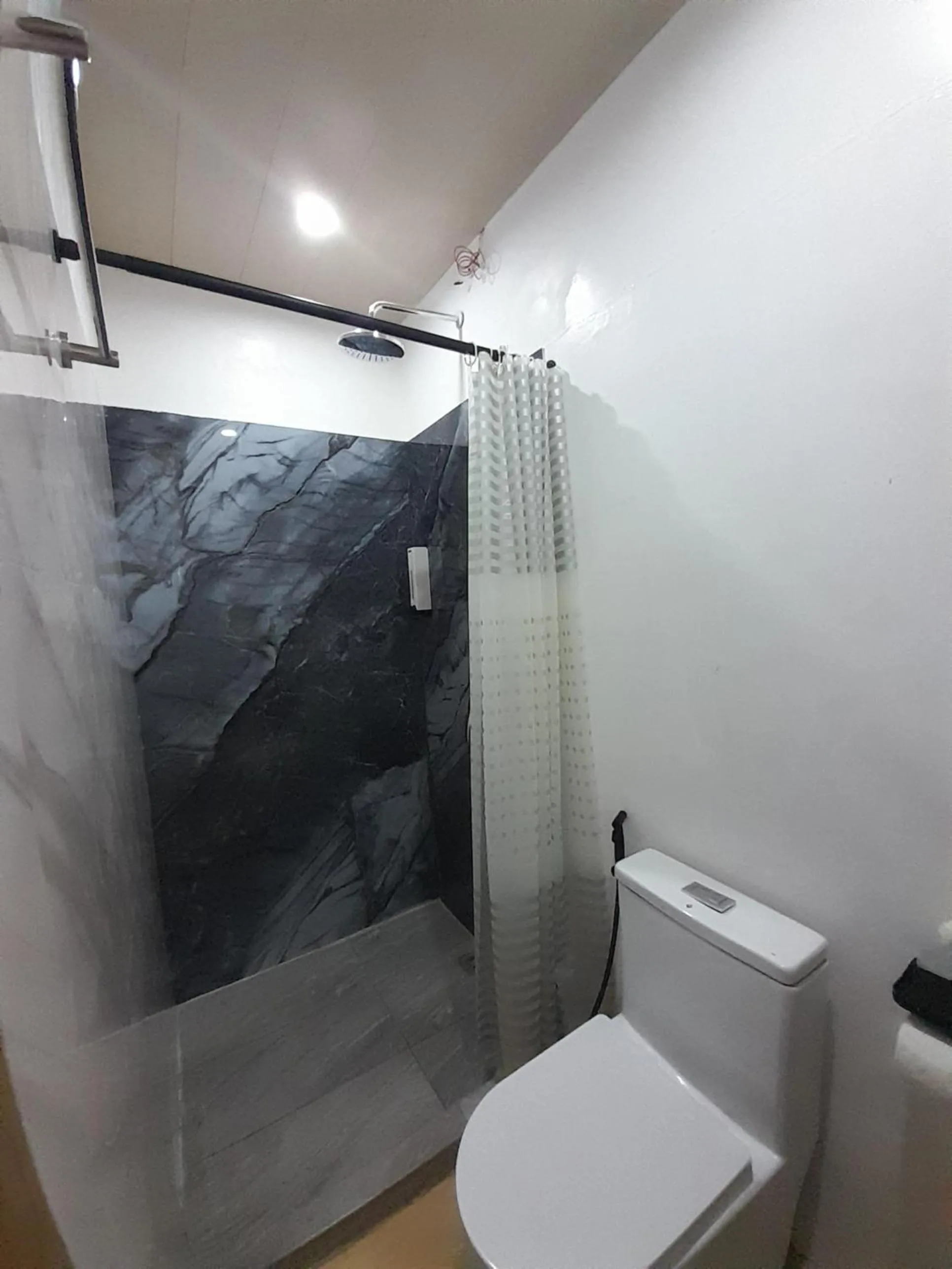 Shower in Happy Island Inn