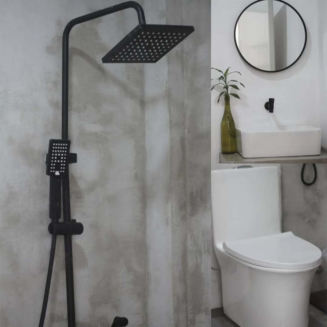 Shower in Happy Island Inn