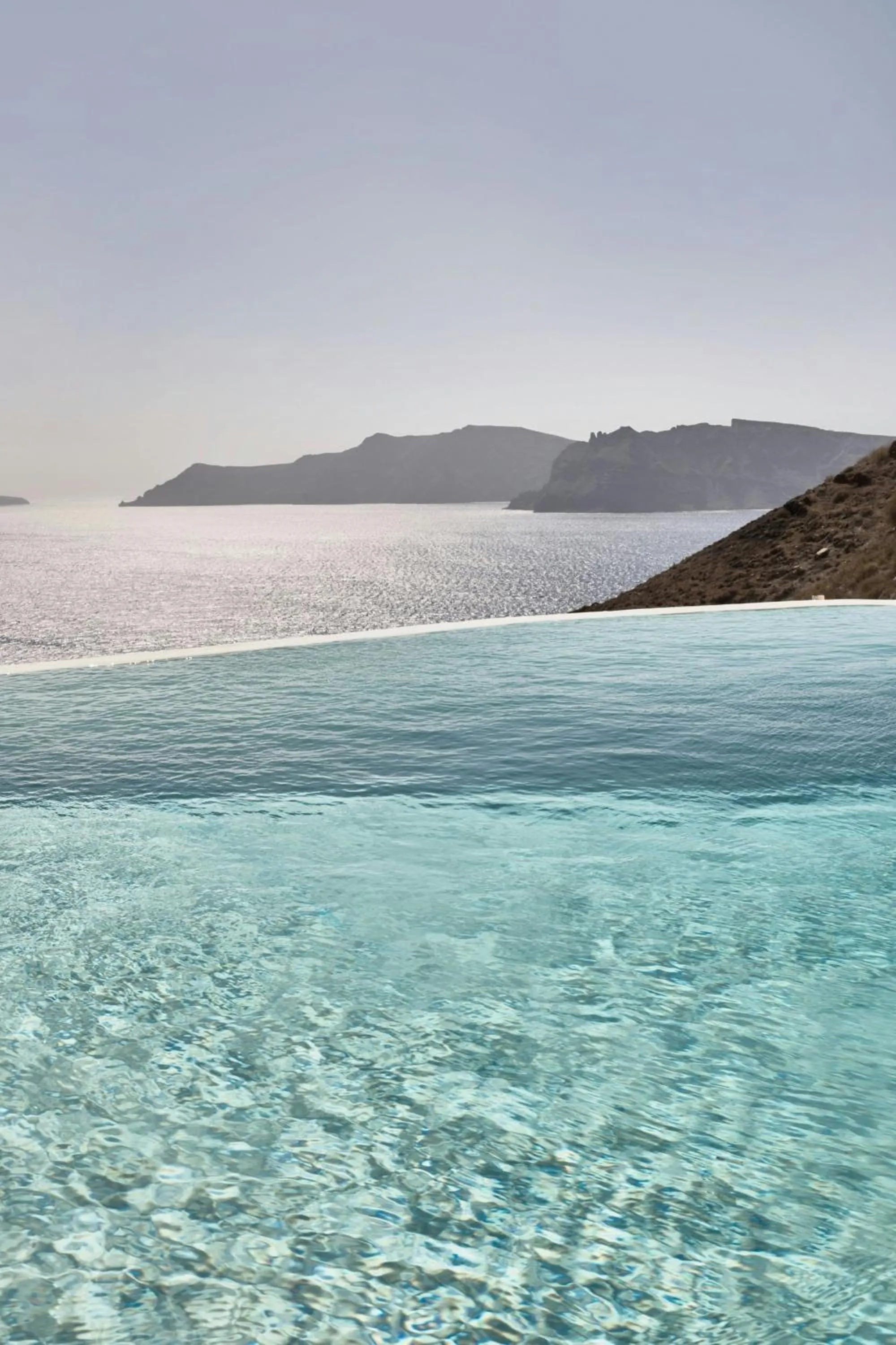 Swimming pool in Mystique, a Luxury Collection Hotel, Santorini