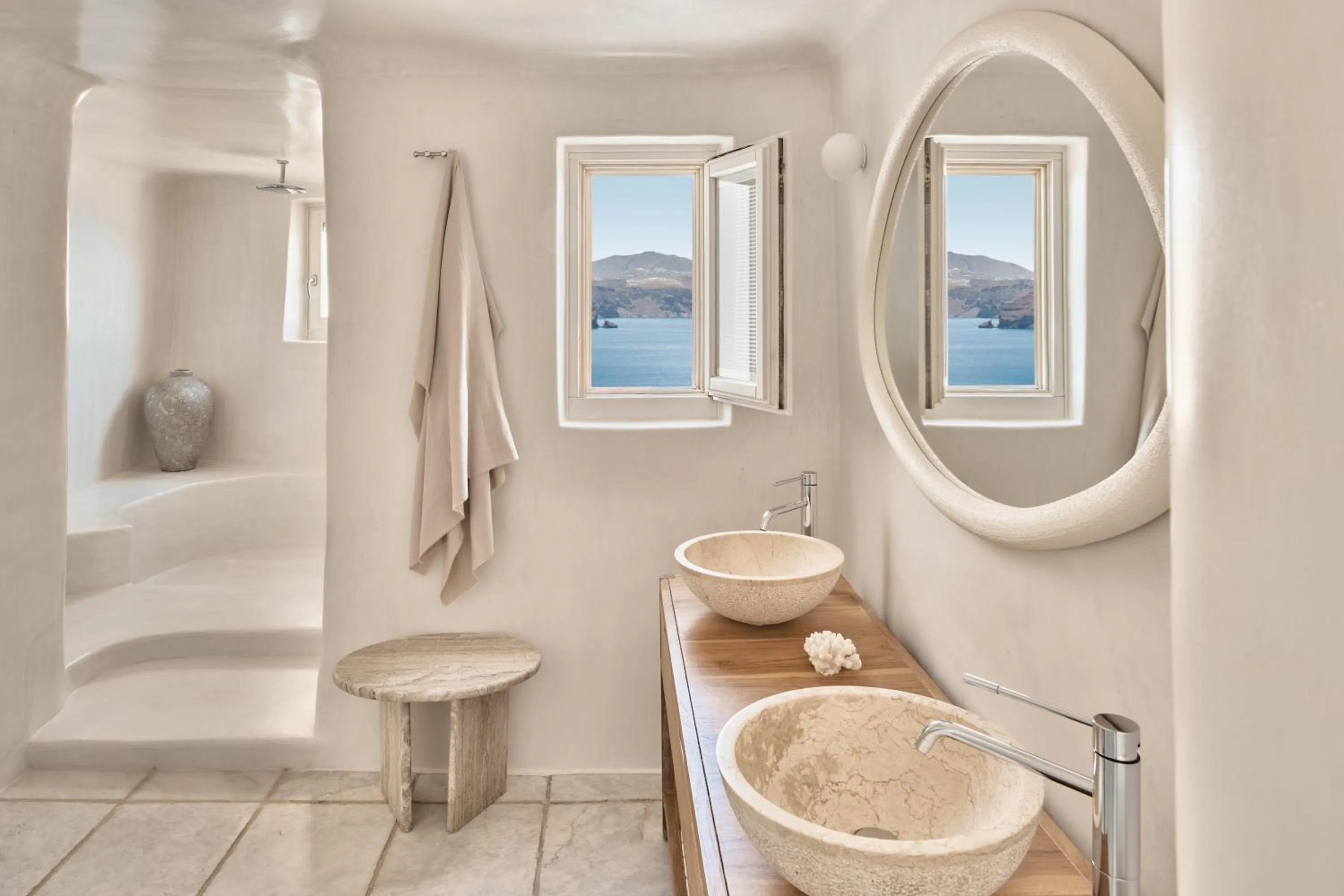 Bathroom in Mystique, a Luxury Collection Hotel, Santorini
