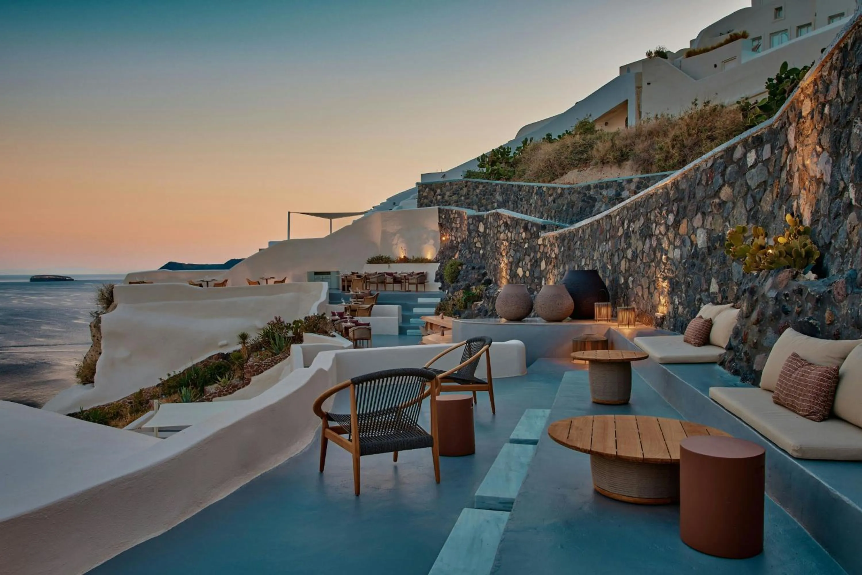 Restaurant/places to eat in Mystique, a Luxury Collection Hotel, Santorini
