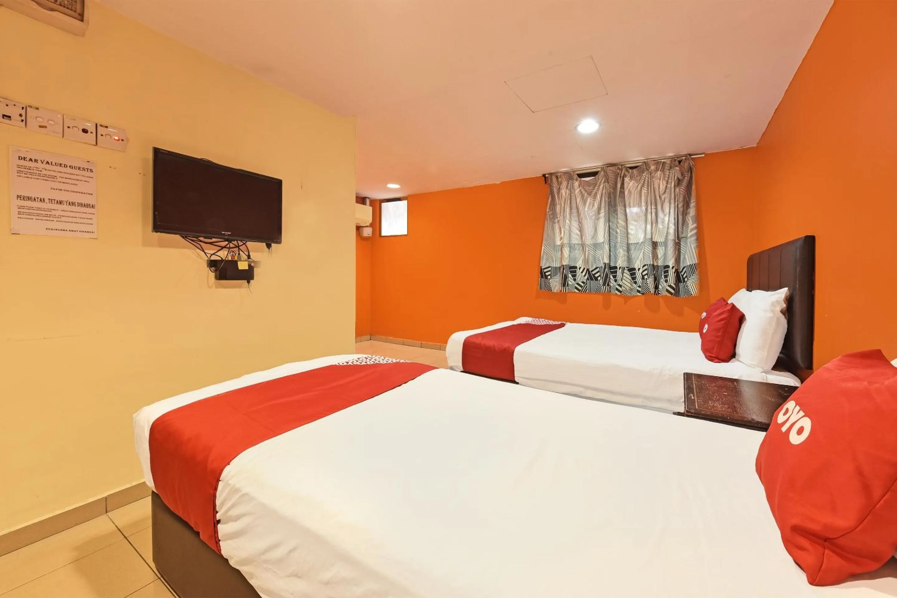 Bedroom, Bed in OYO 90732 New Hotel 33