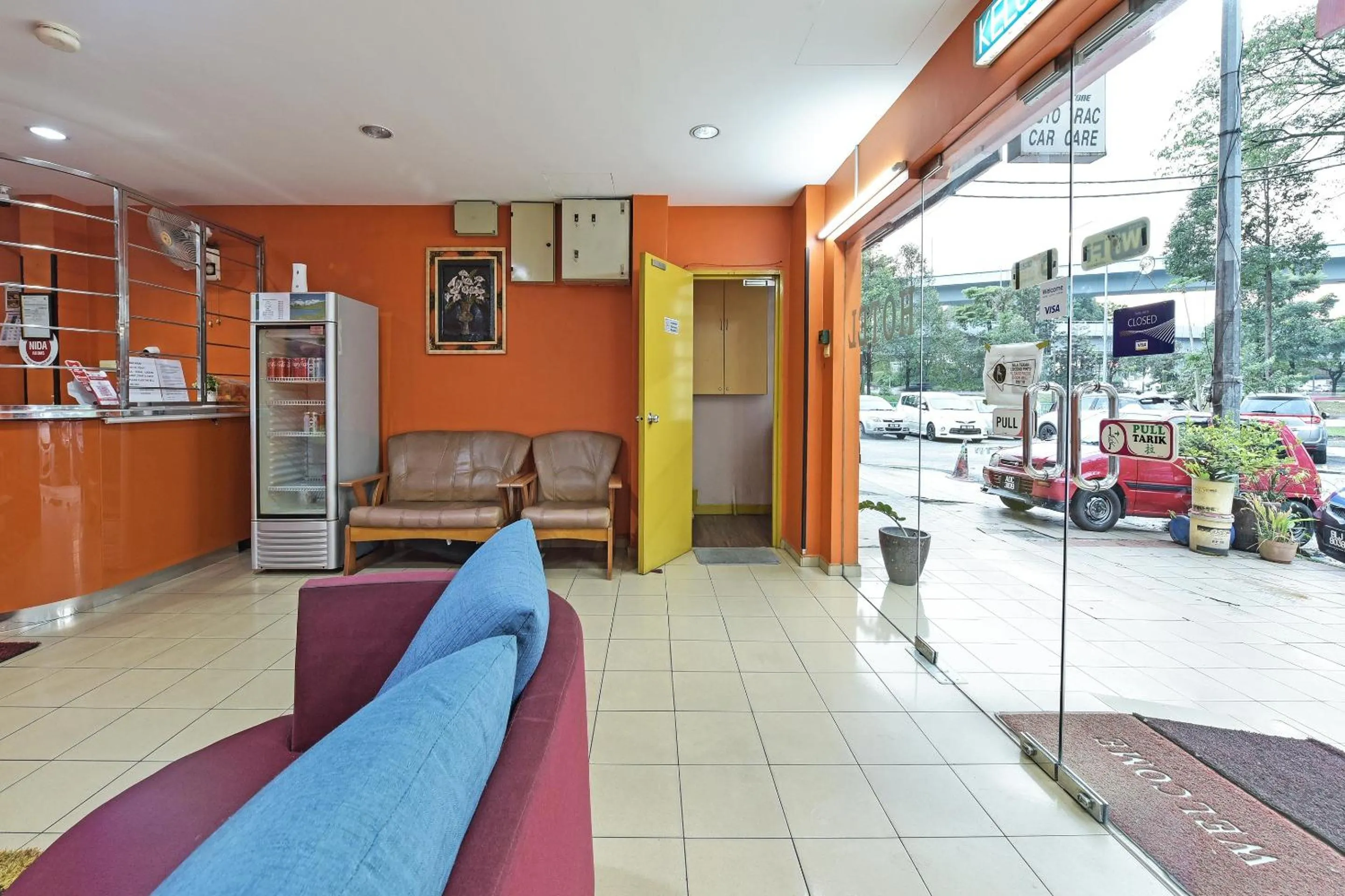 Lobby or reception in OYO 90732 New Hotel 33