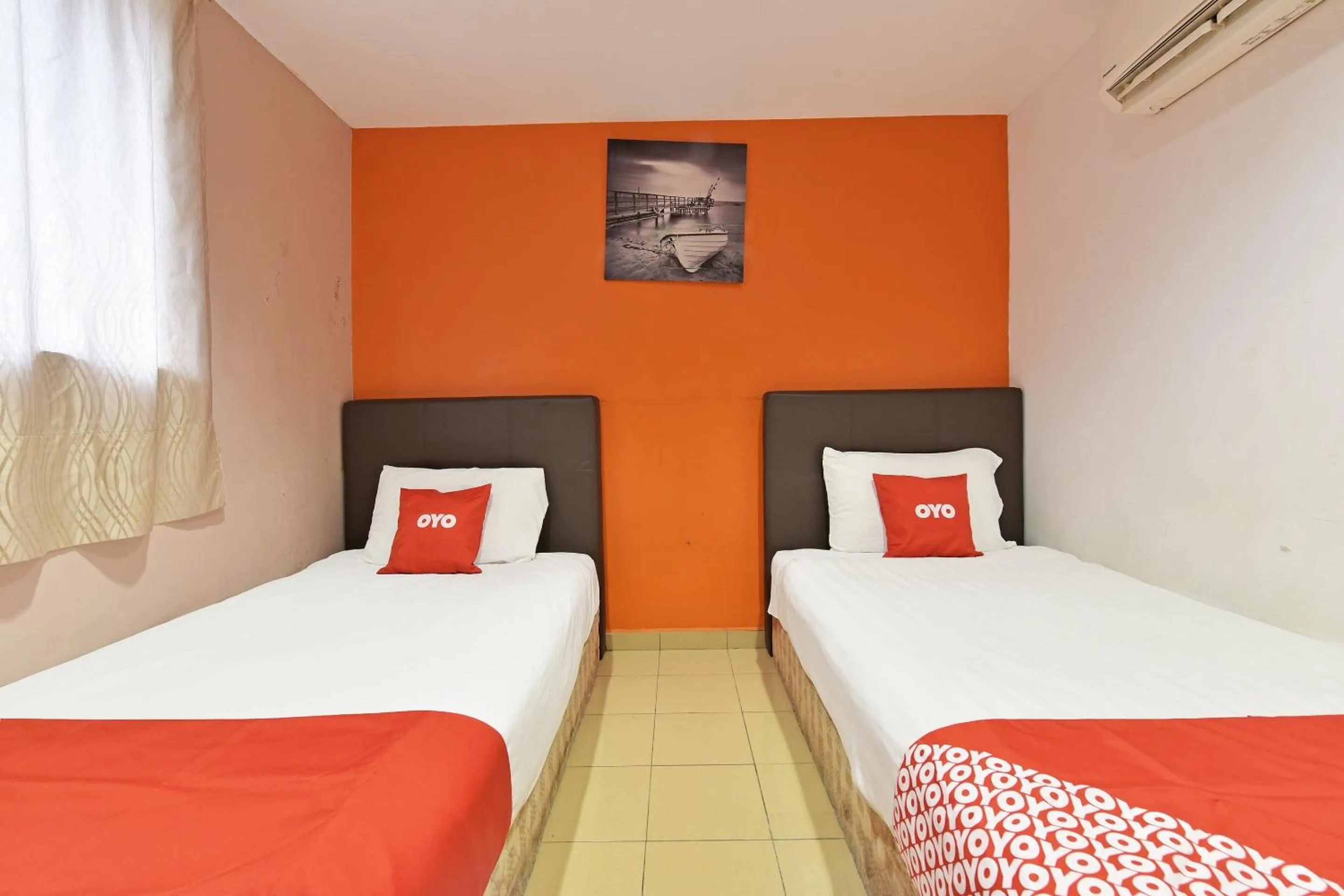 Bedroom, Bed in OYO 90732 New Hotel 33