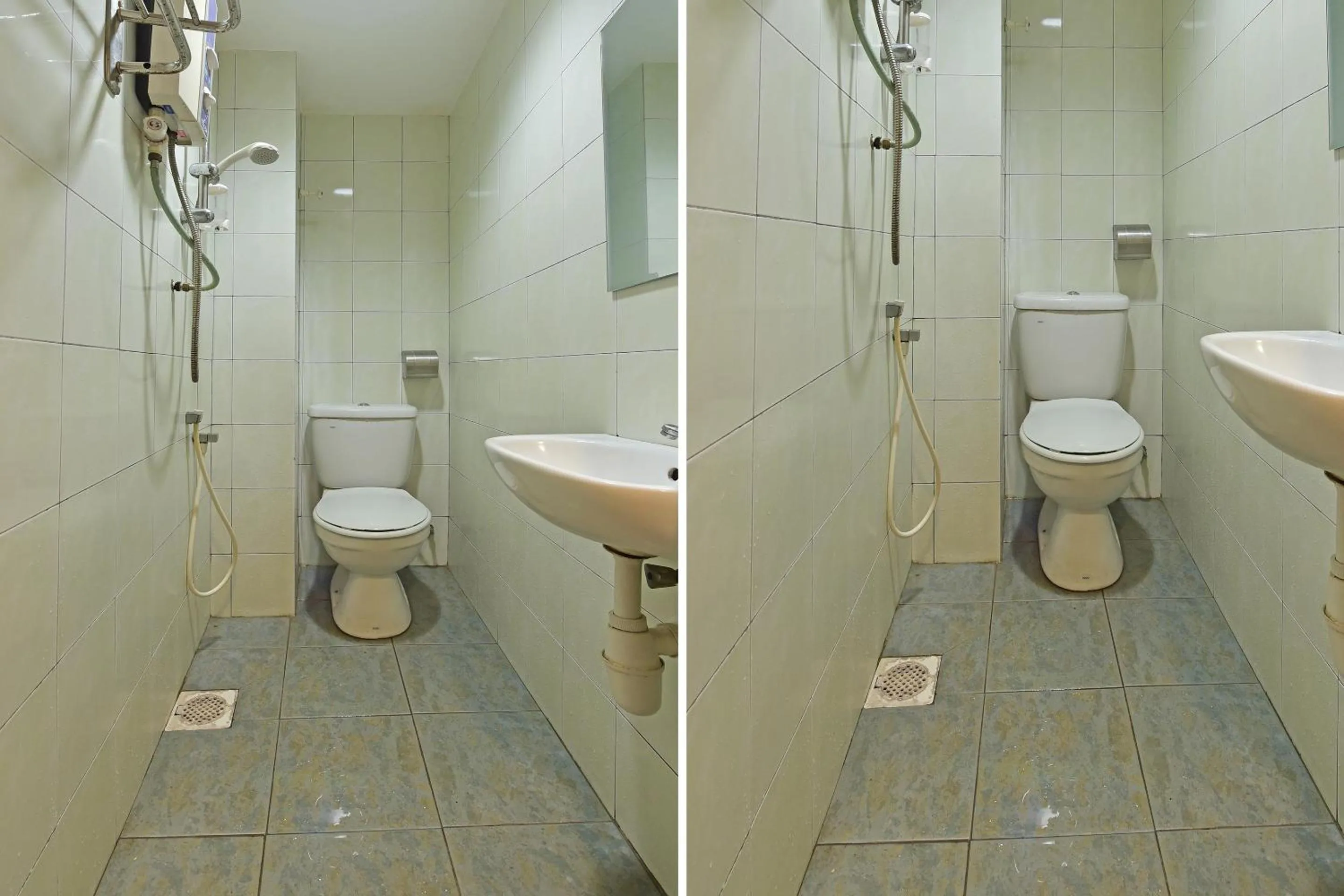 Bathroom in OYO 90732 New Hotel 33