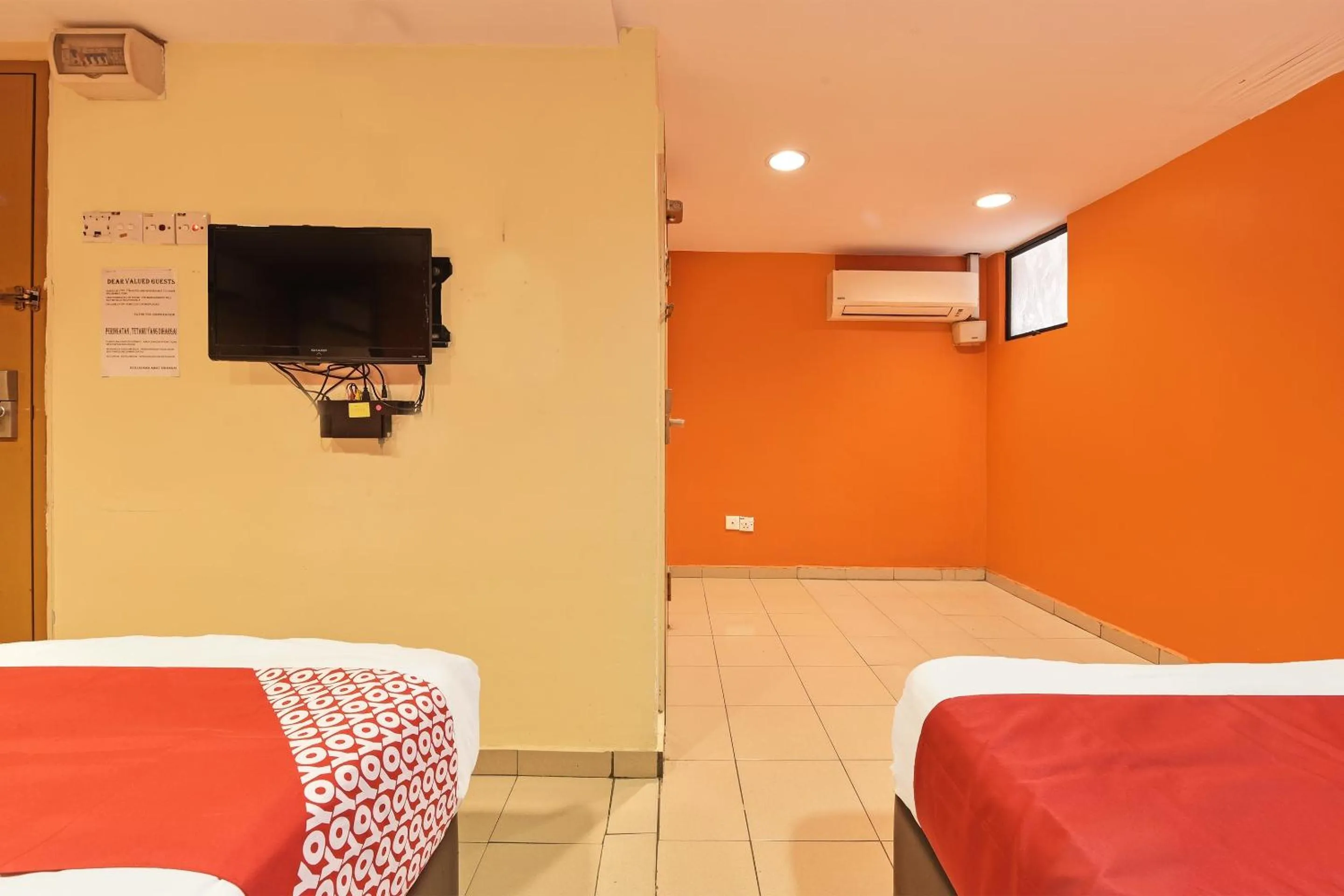 Bedroom, Bed in OYO 90732 New Hotel 33