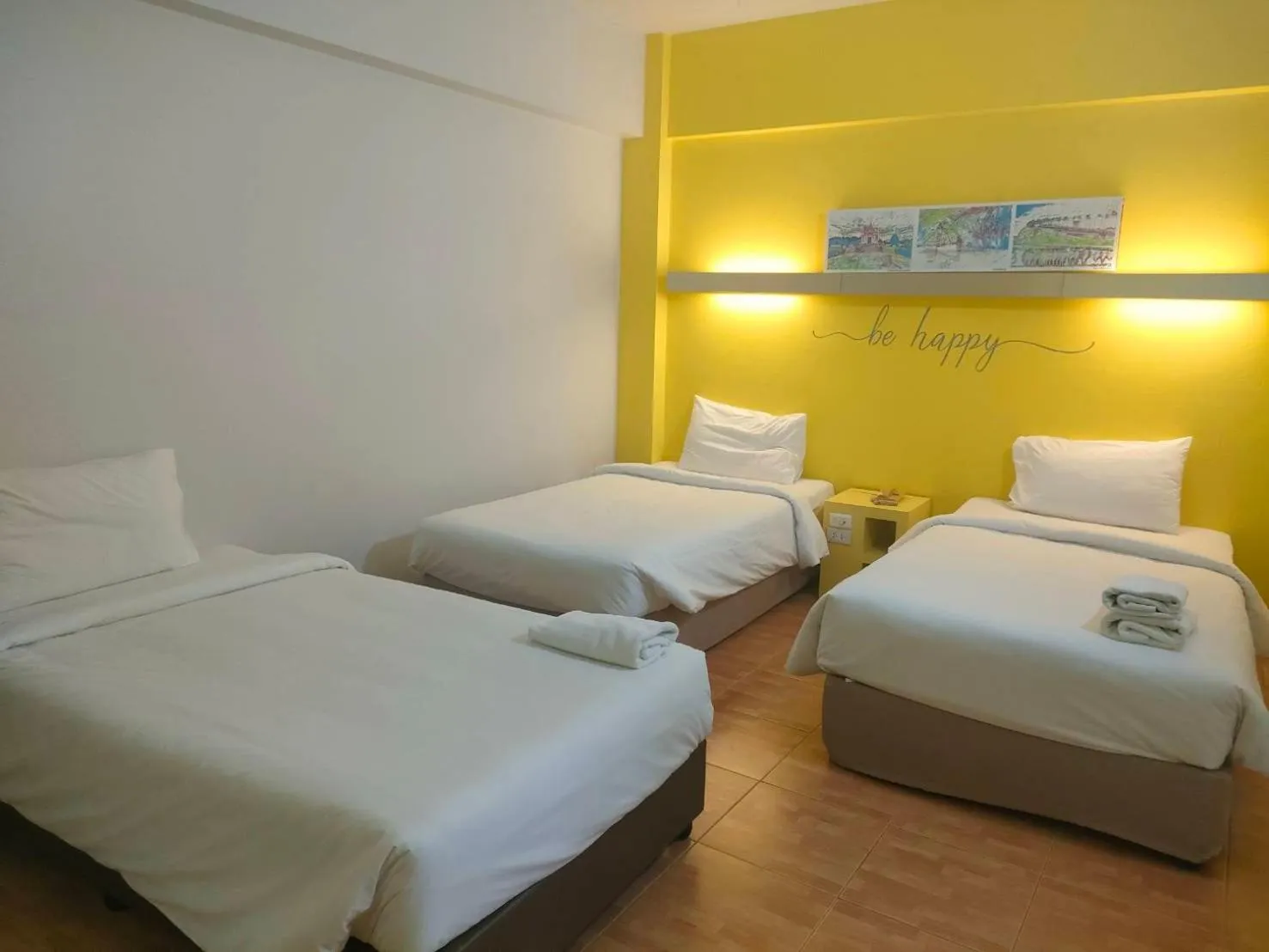 Bed in BJ city hotel