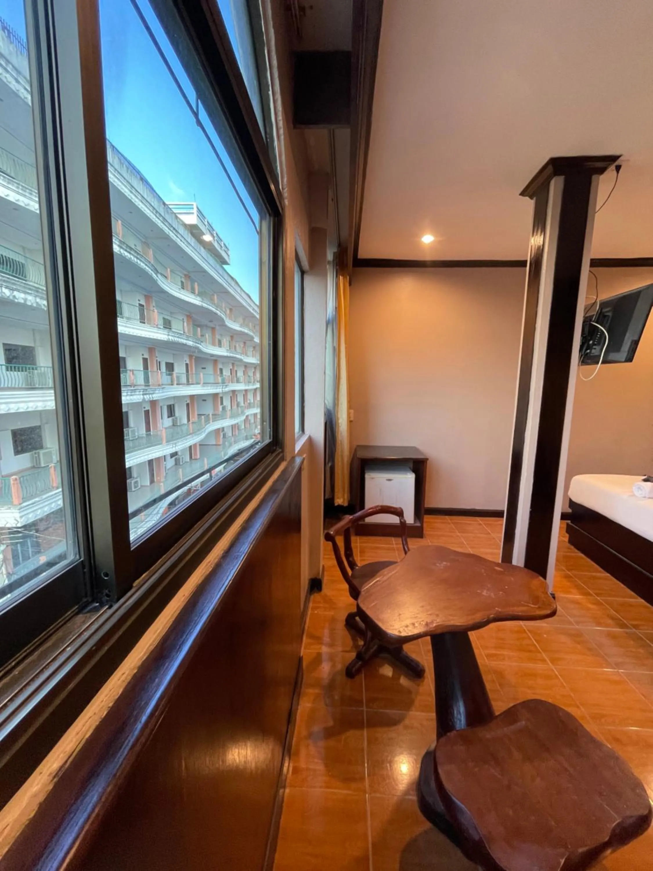 Seating area, Bed in Centre Point Patong