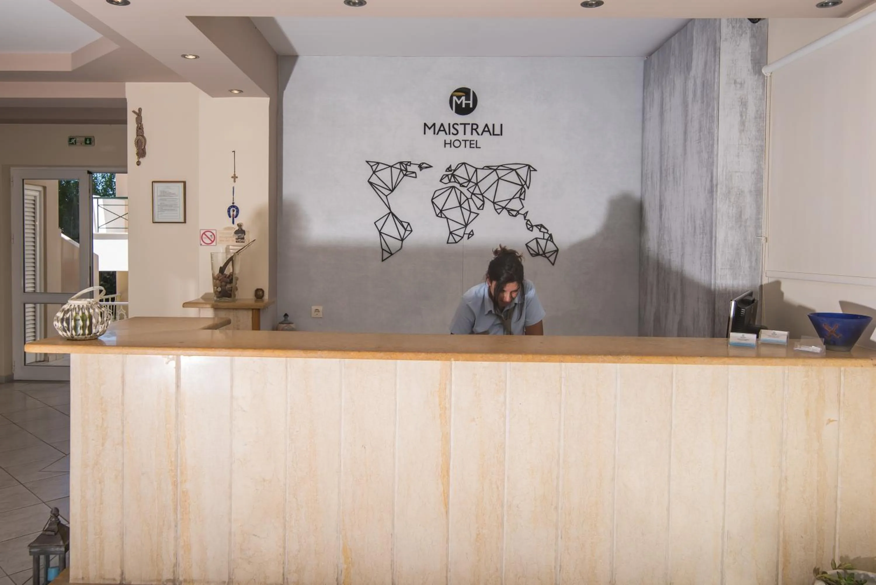 Staff in Maistrali Hotel Zante