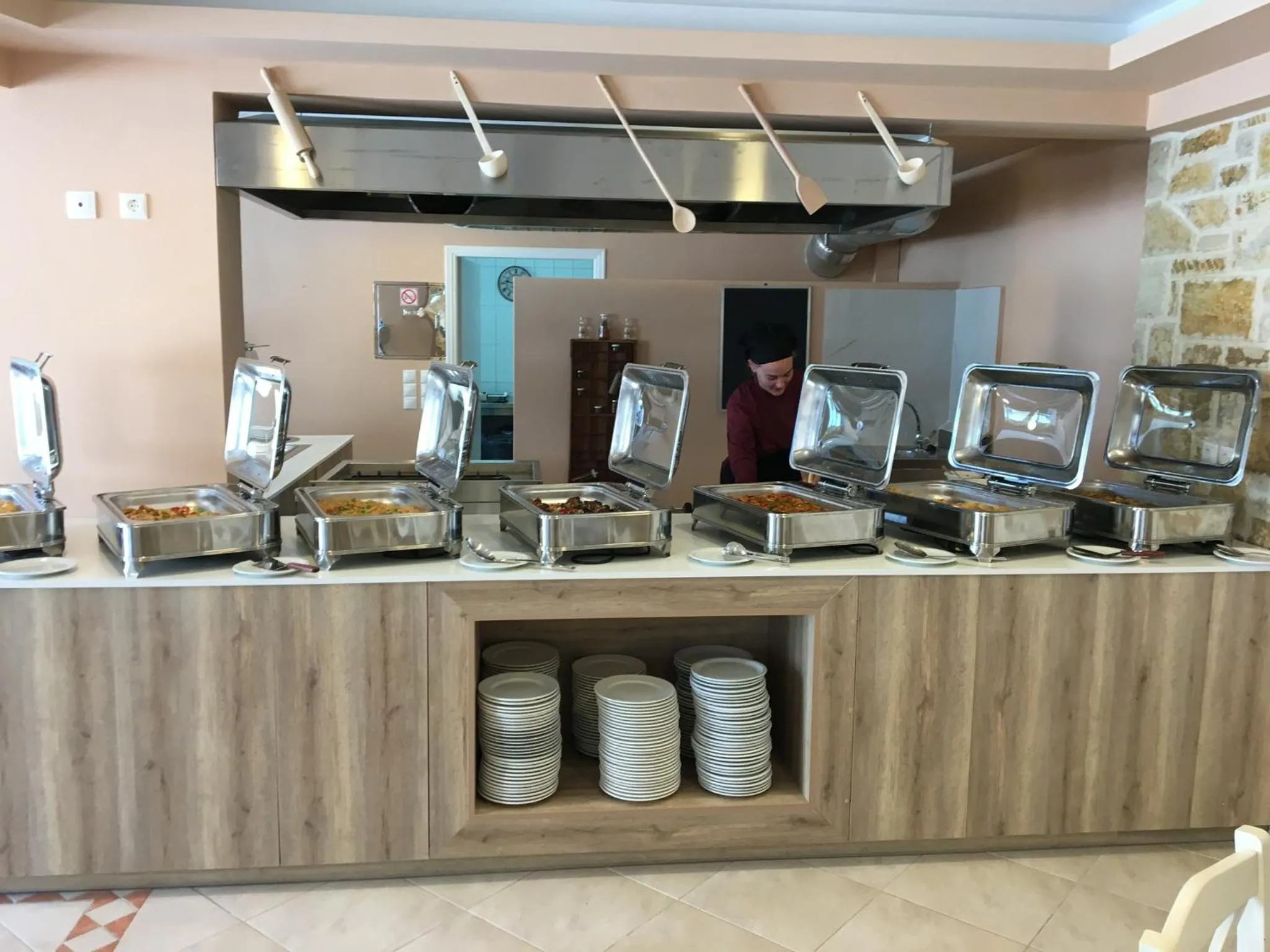 Buffet breakfast in Maistrali Hotel Zante