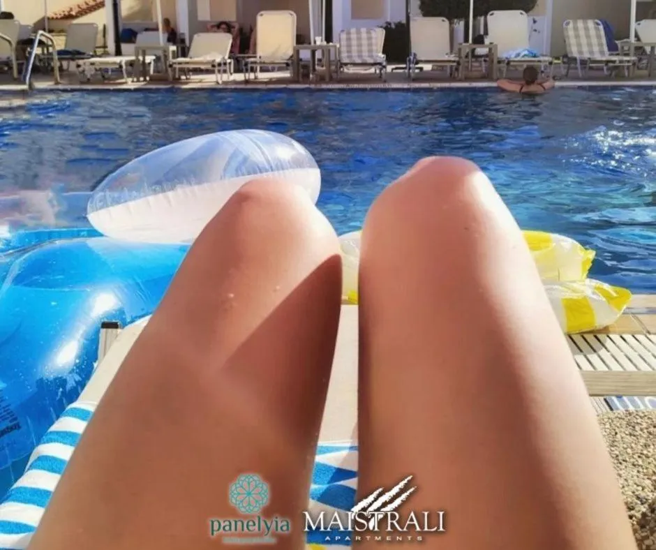 sunbed in Maistrali Hotel Zante