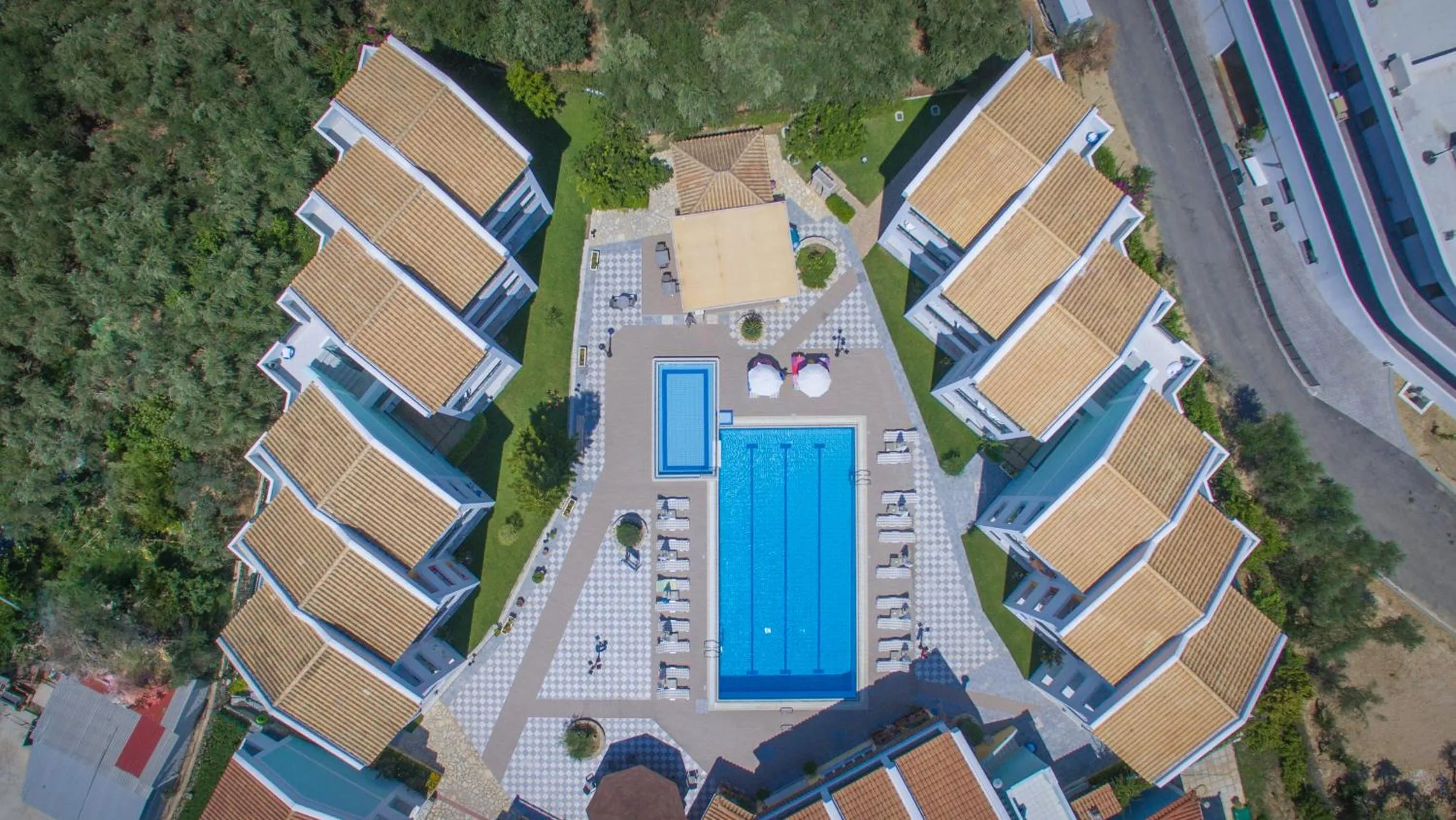 Bird's eye view in Maistrali Hotel Zante