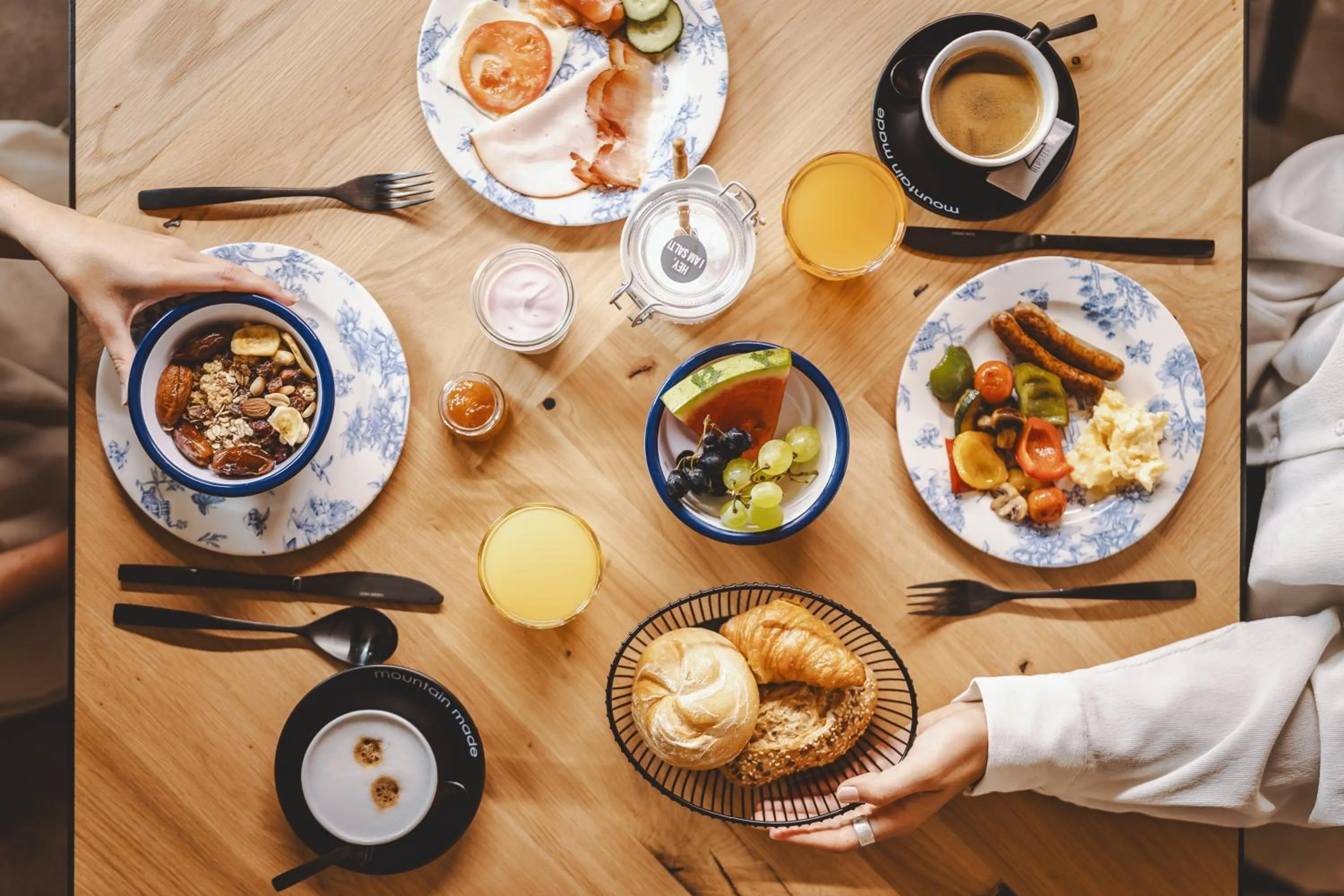 Breakfast in The Gast House Zell am See