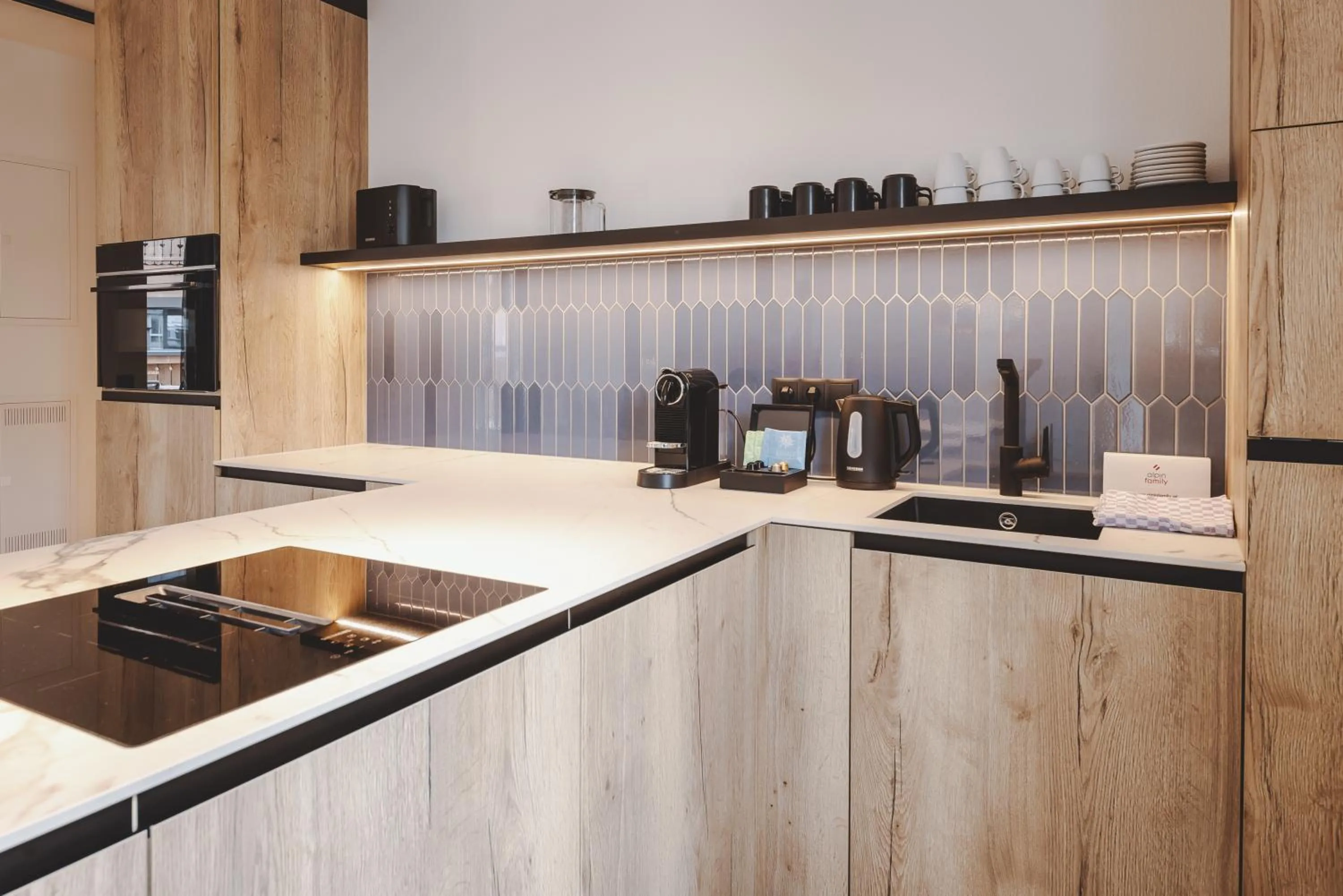 kitchen in The Gast House Zell am See