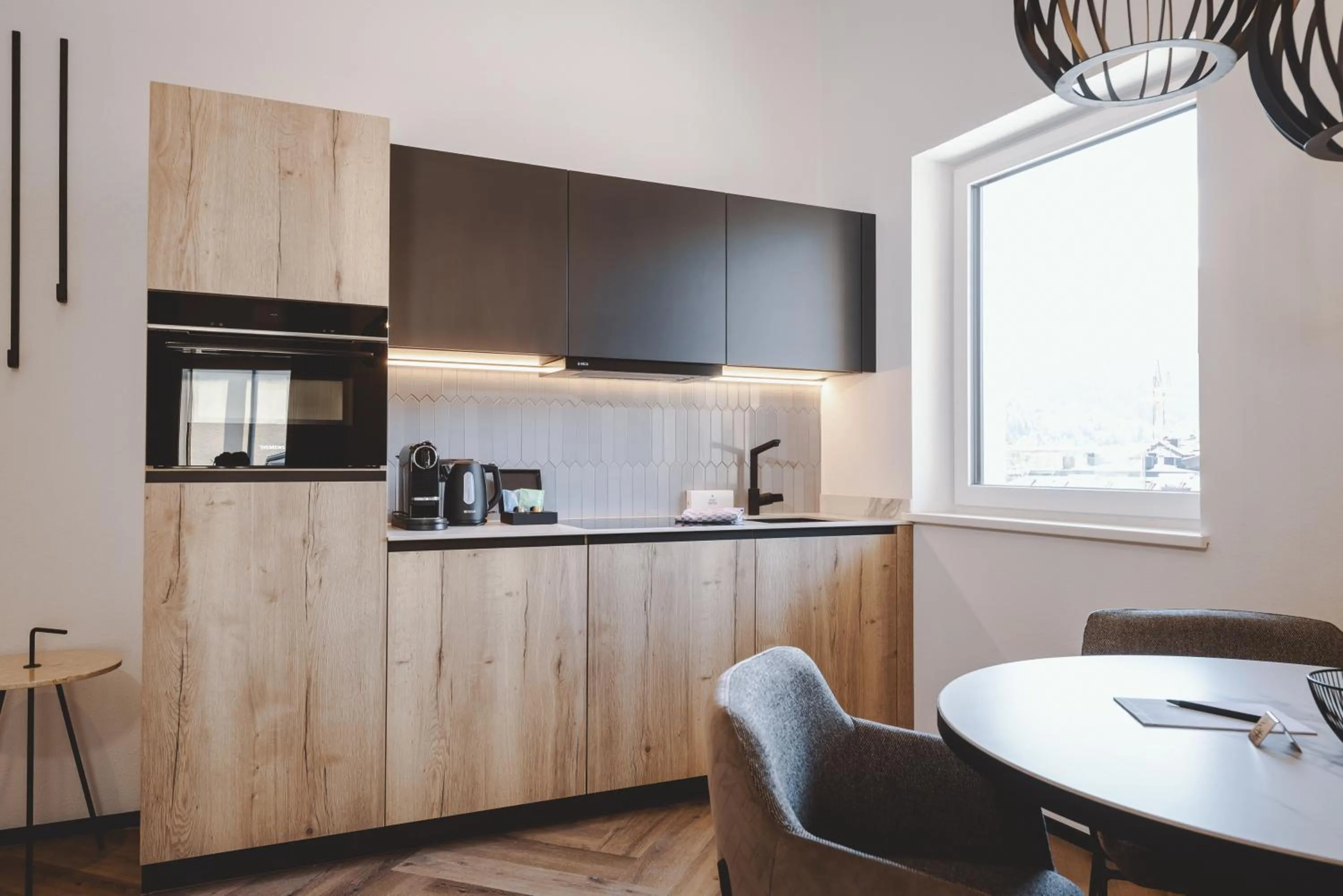 Kitchen or kitchenette in The Gast House Zell am See