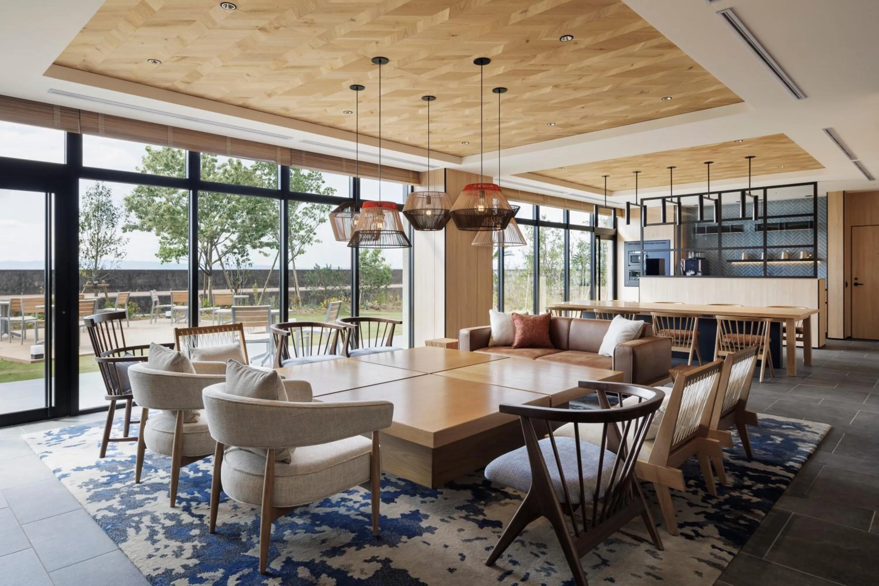 Seating area in Fairfield by Marriott Kagoshima Sakurajima