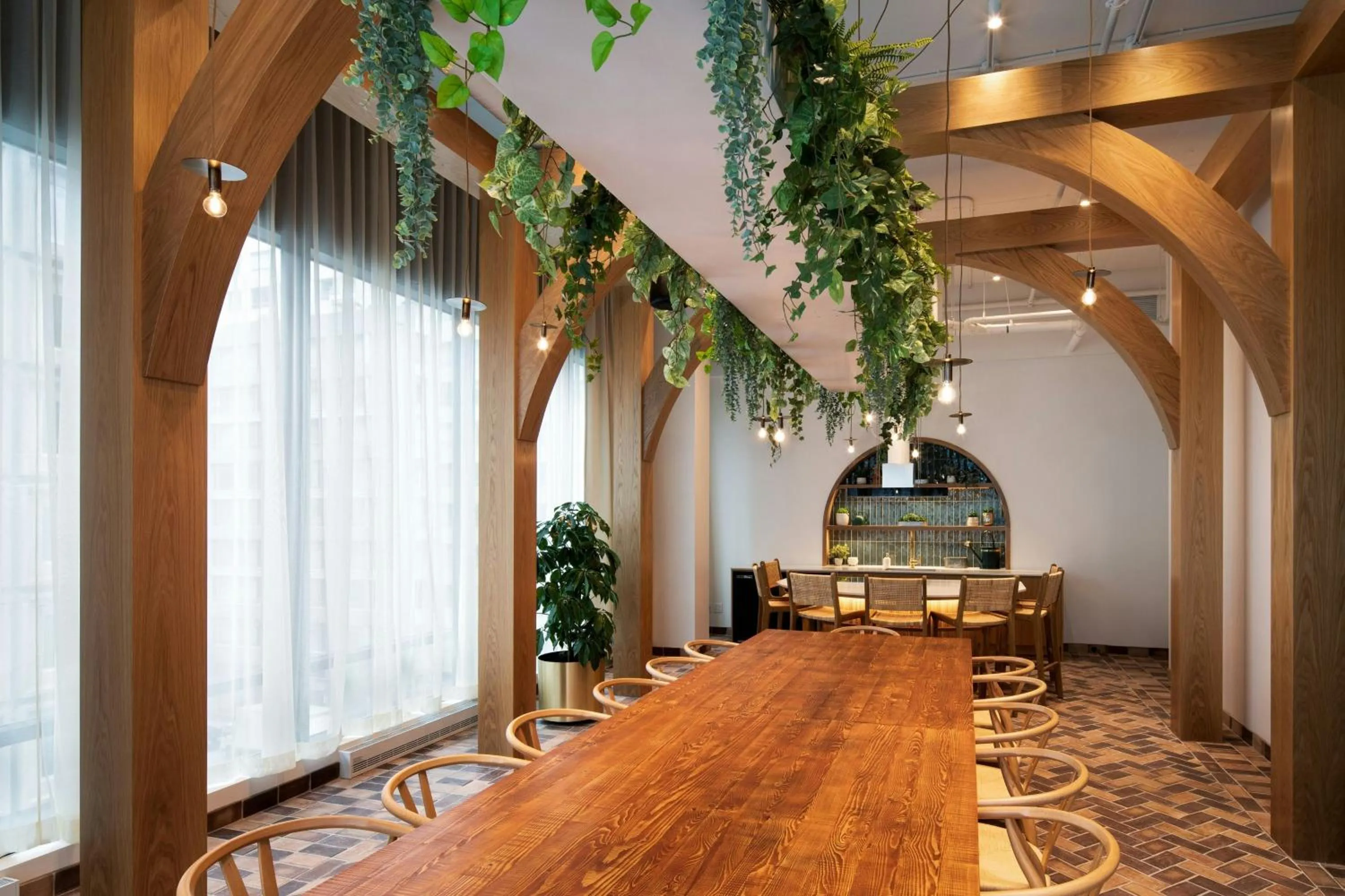 Kitchen or kitchenette in HONEYROSE Hotel, Montreal, a Tribute Portfolio Hotel