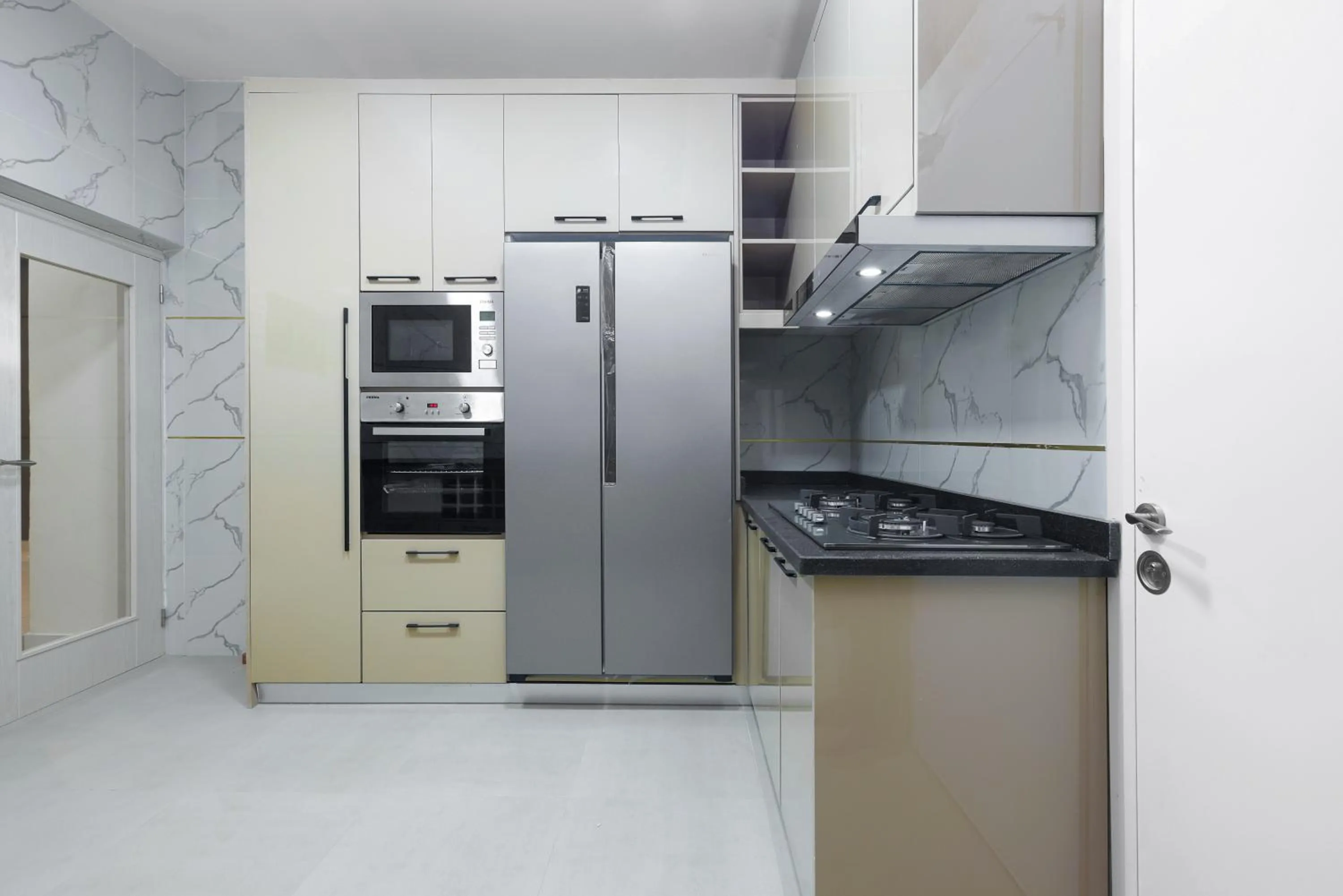 Kitchen or kitchenette in BKT Cribs - Apartments & Suites