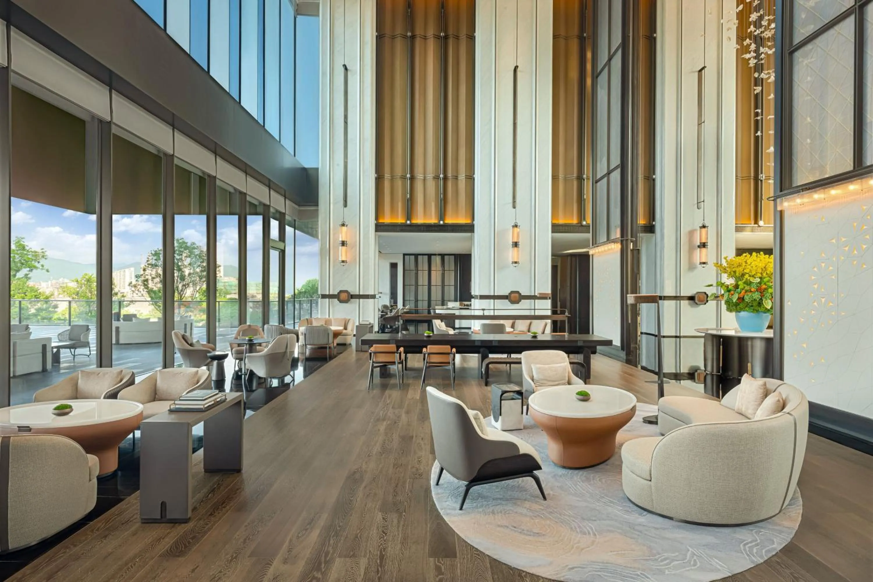 Lobby or reception in Sheraton Ninghai