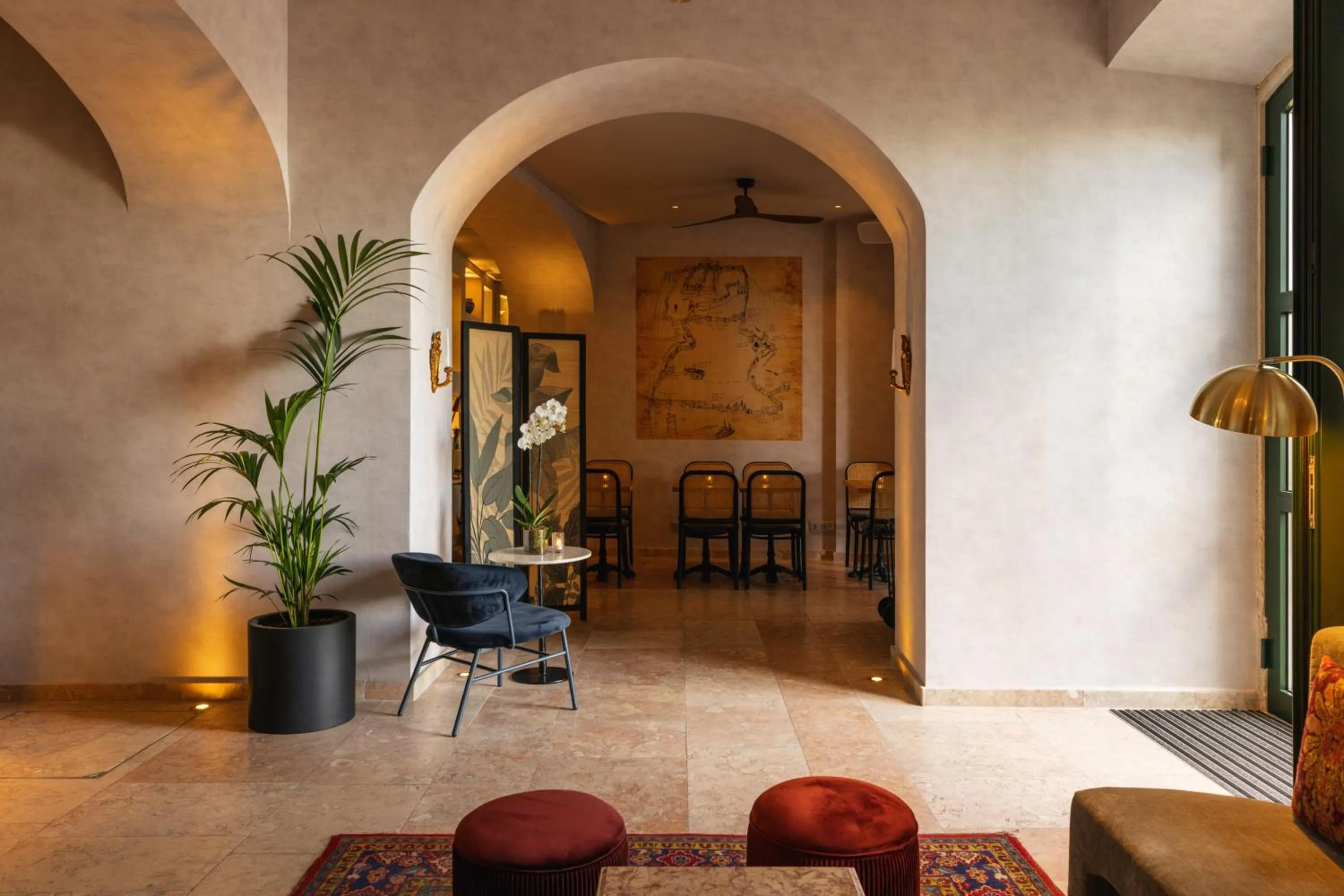 Decorative detail in Pousada Alfama