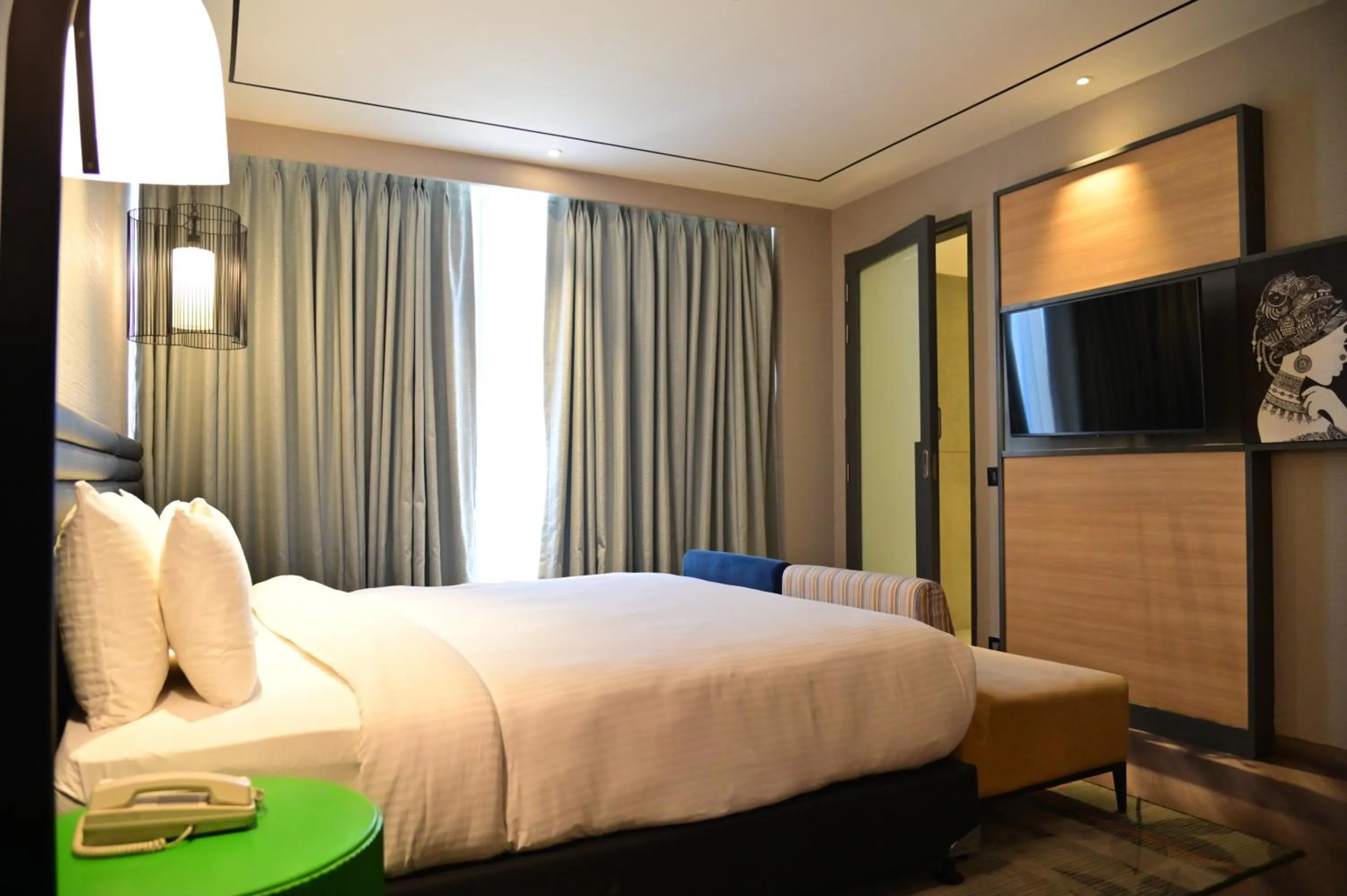 Bed in Ramada Encore by Wyndham Bareilly Civil Lines