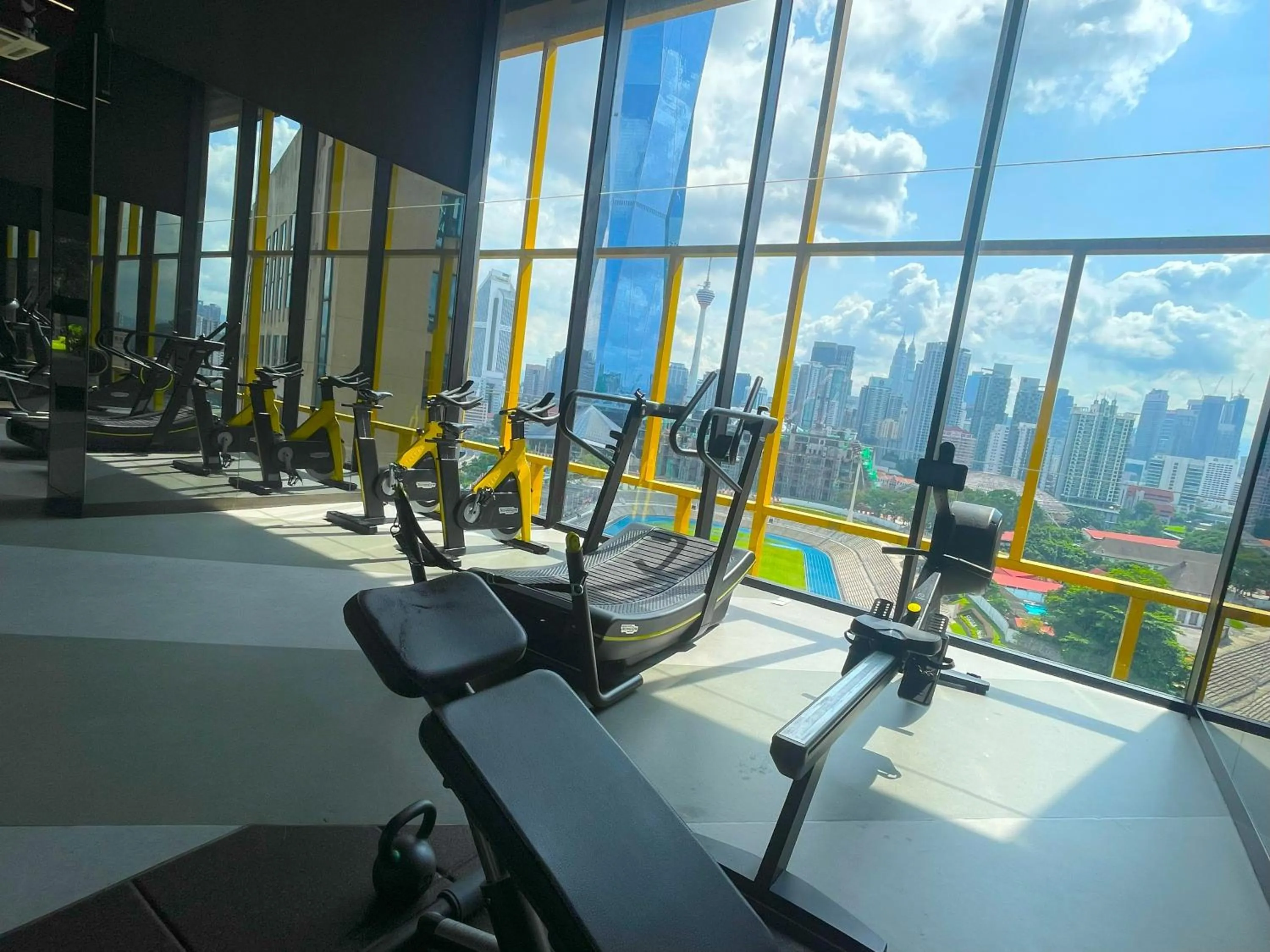 Fitness centre/facilities in Opus Residences Merdeka Tower KL