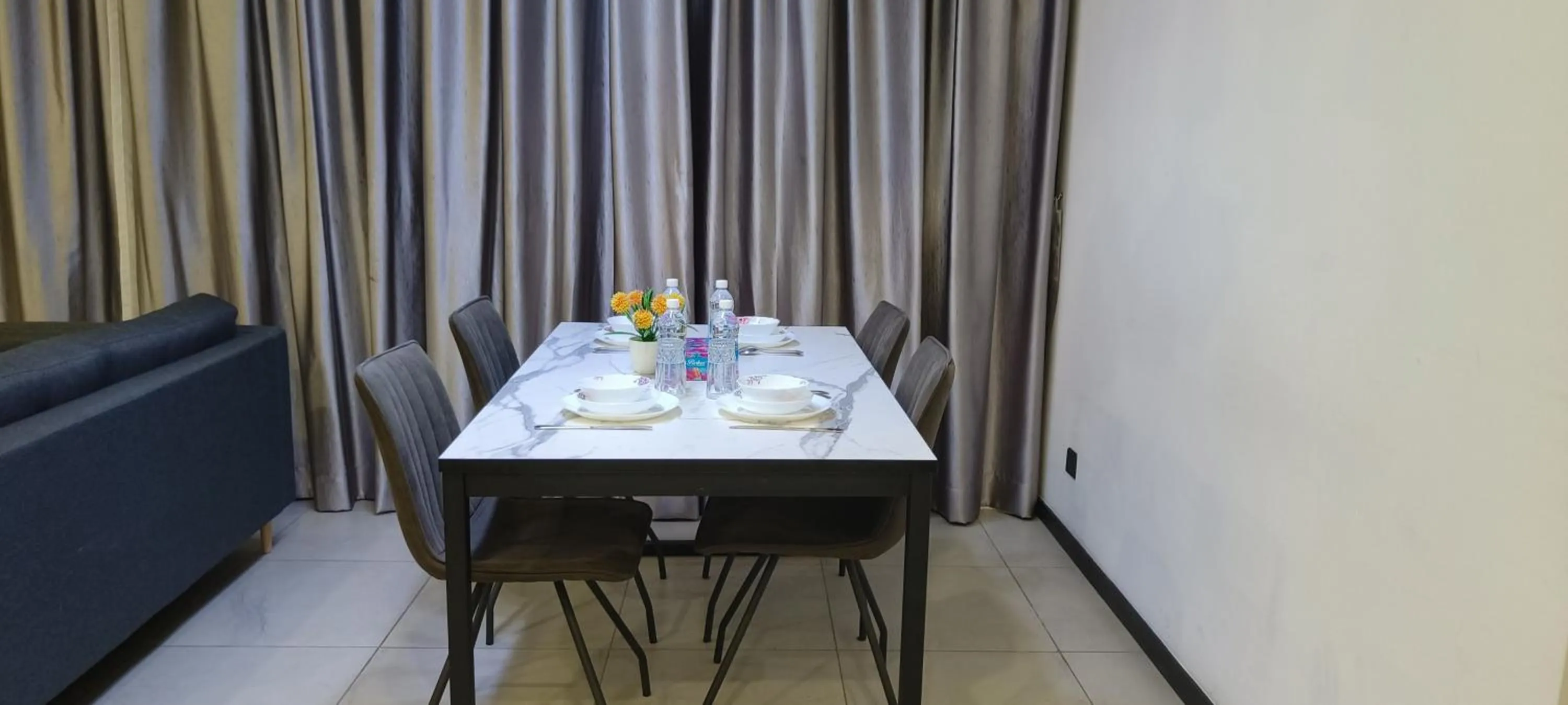 Dining area in Opus Residences Merdeka Tower KL