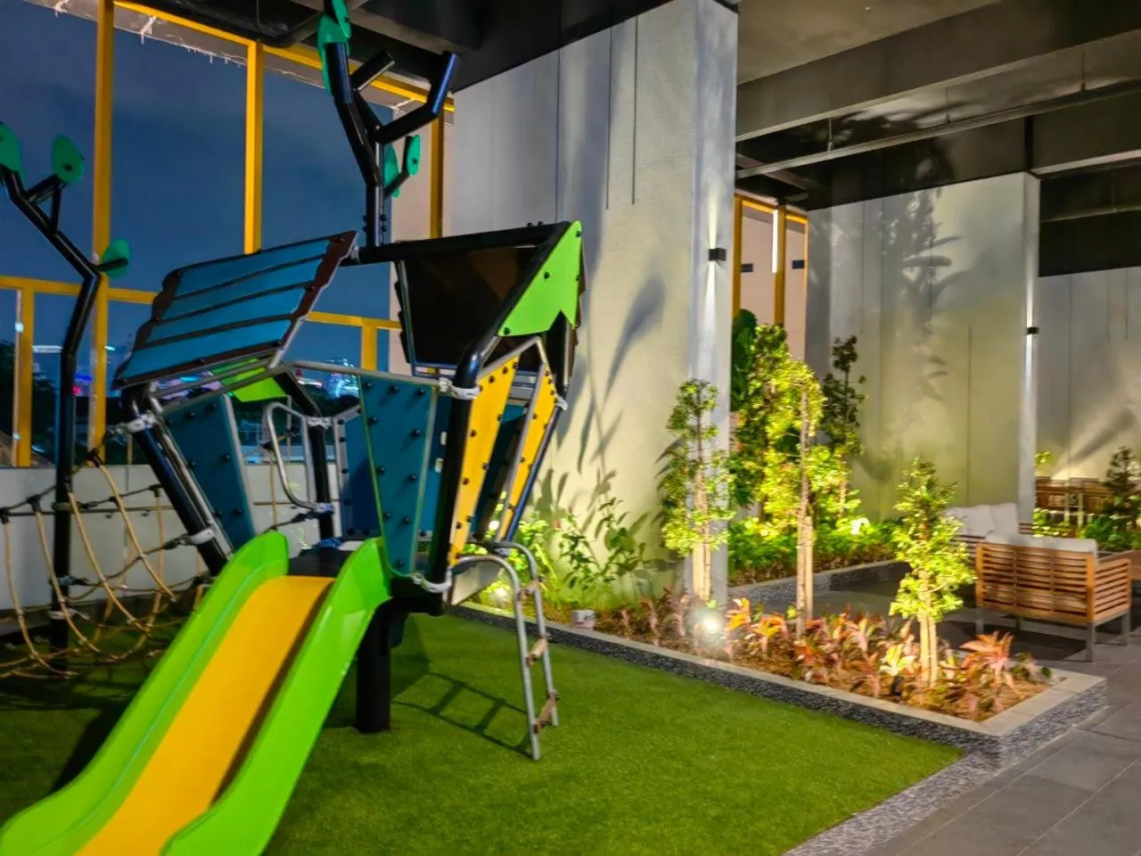 Children play ground in Opus Residences Merdeka Tower KL