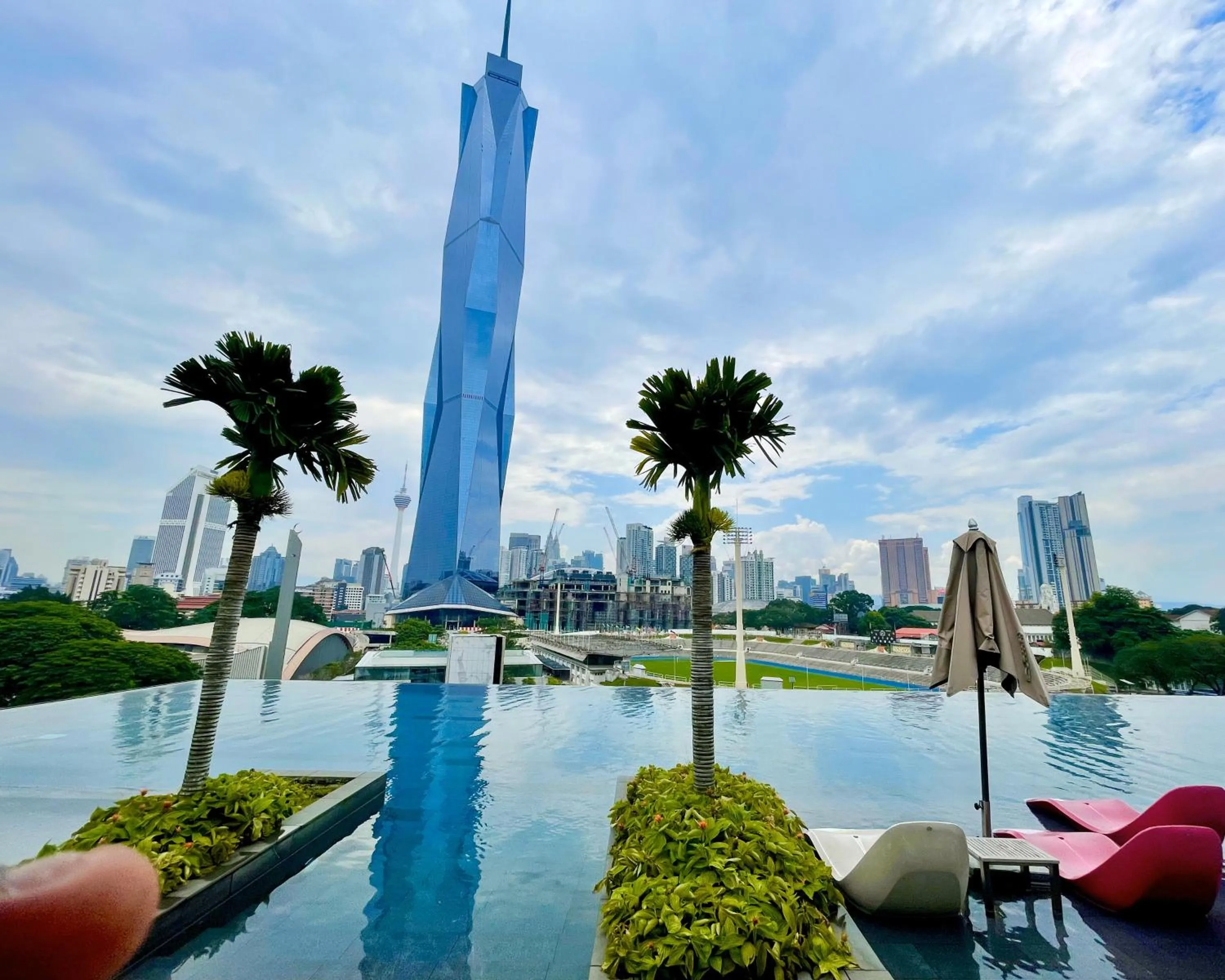 City view in Opus Residences Merdeka Tower KL