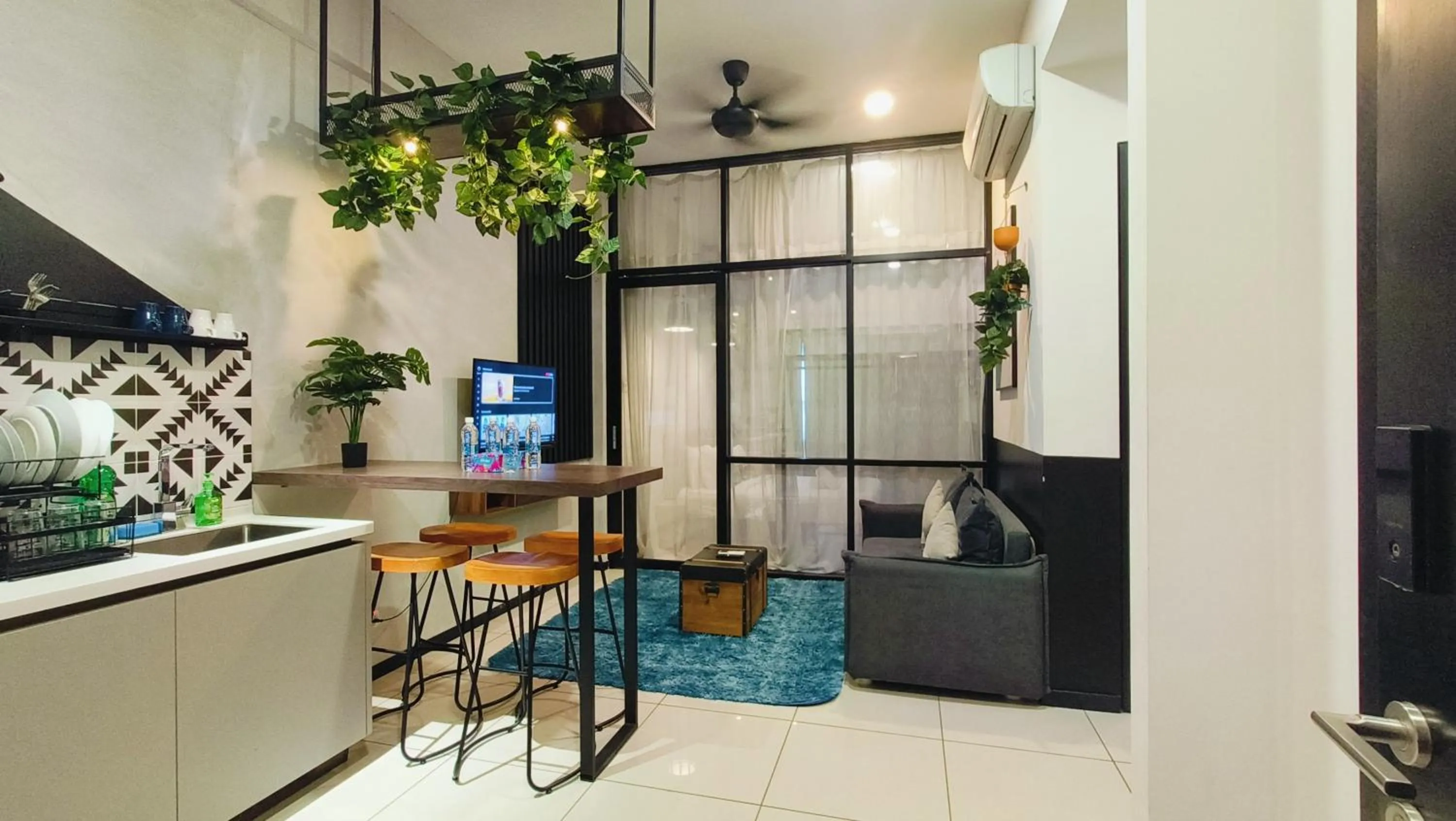 Living room in Opus Residences Merdeka Tower KL