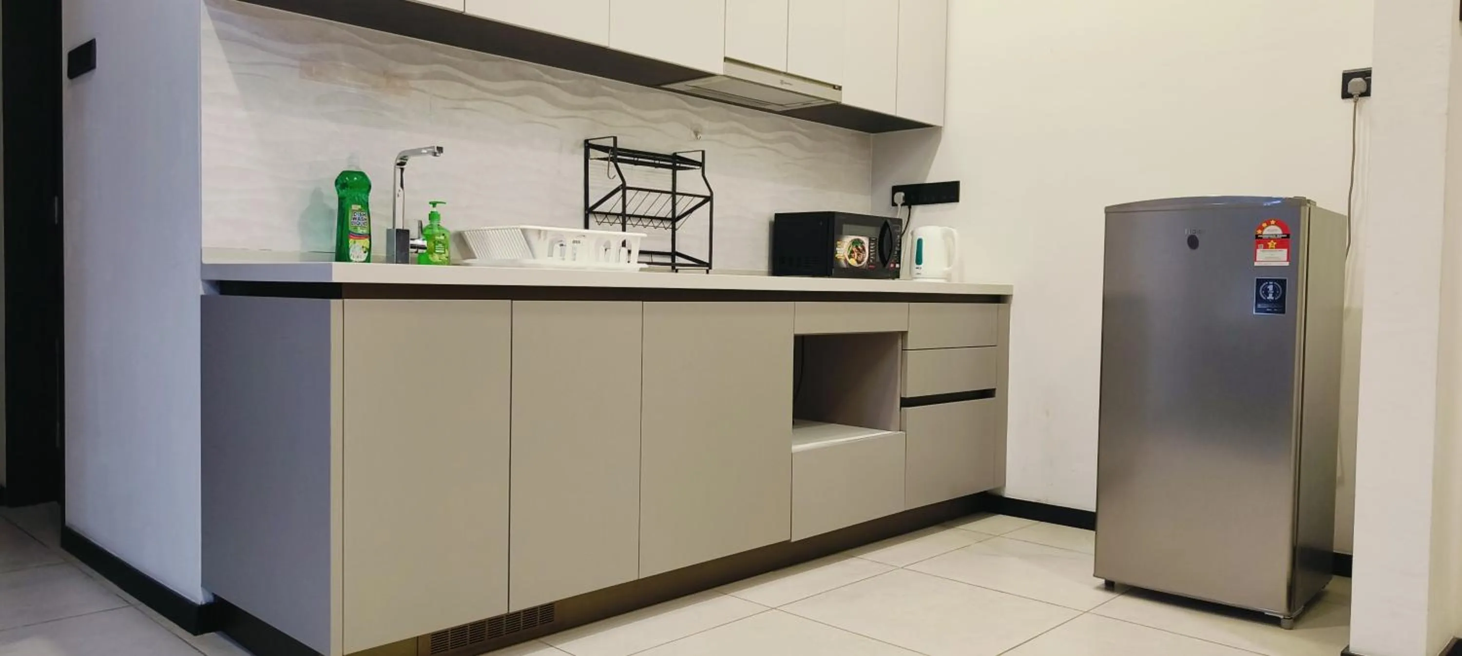 kitchen in Opus Residences Merdeka Tower KL