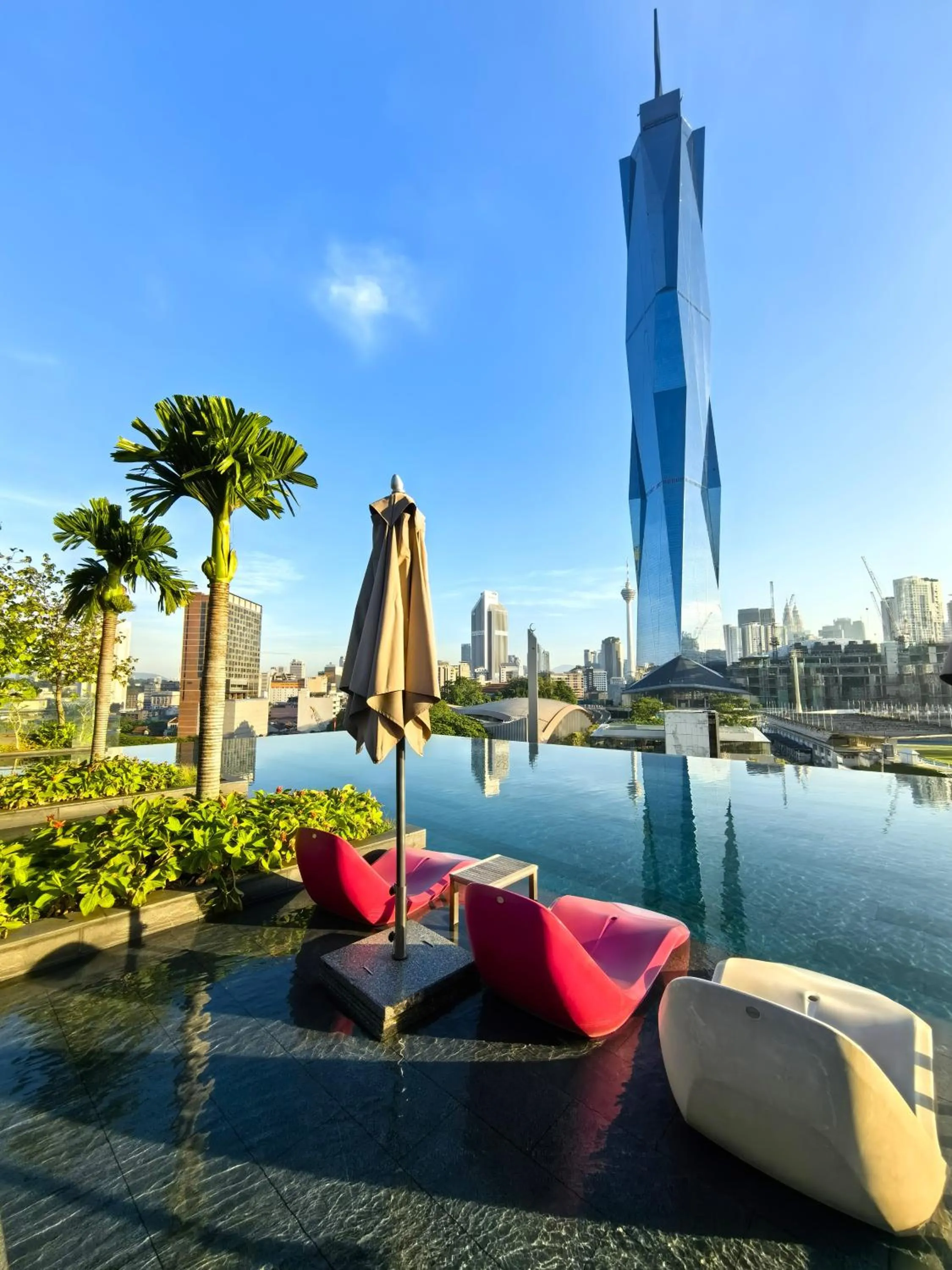 City view in Opus Residences Merdeka Tower KL