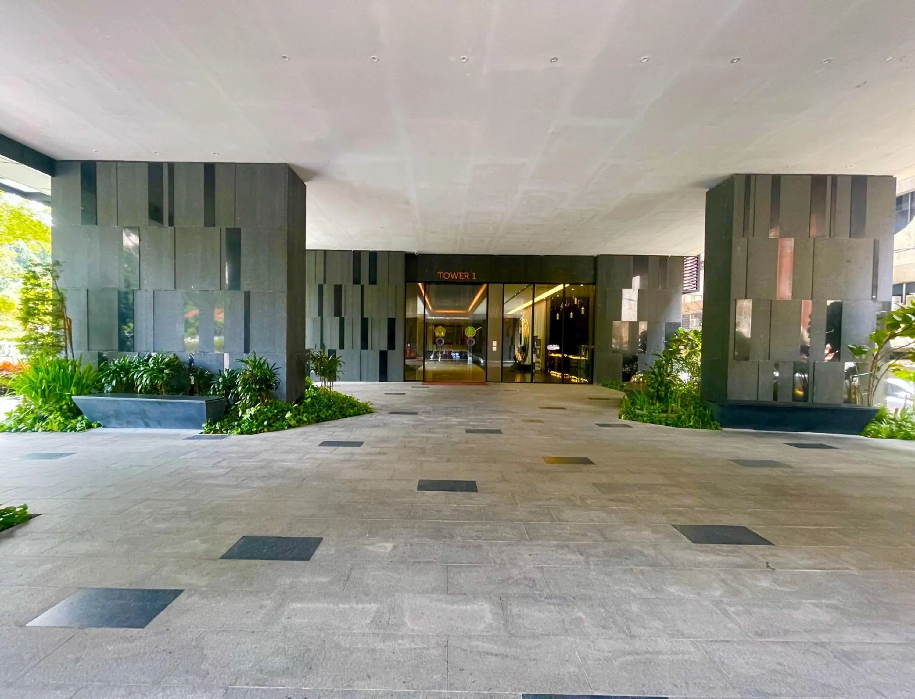 Facade/entrance in Opus Residences Merdeka Tower KL