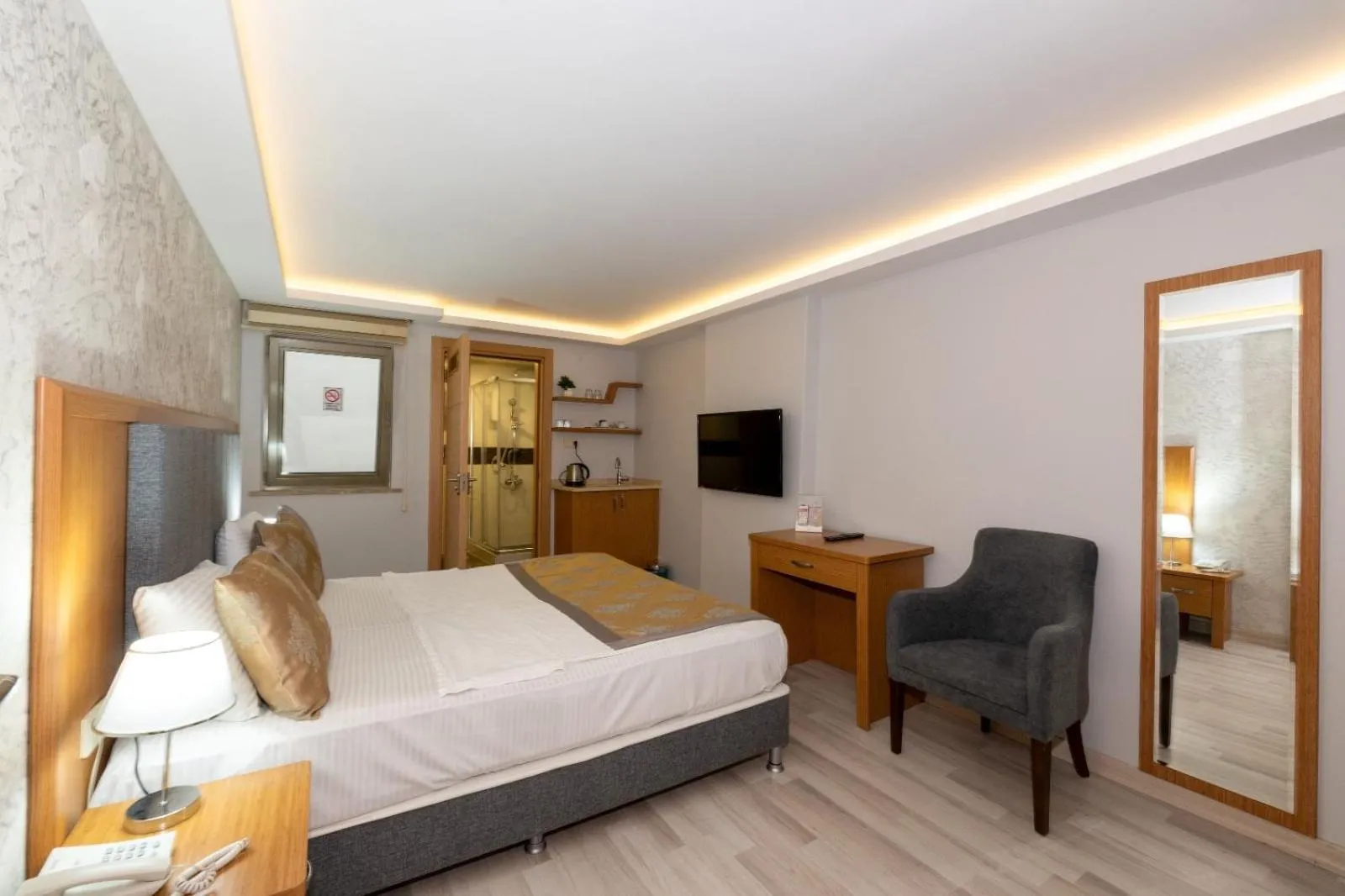 Bed in GalataportWawhotel