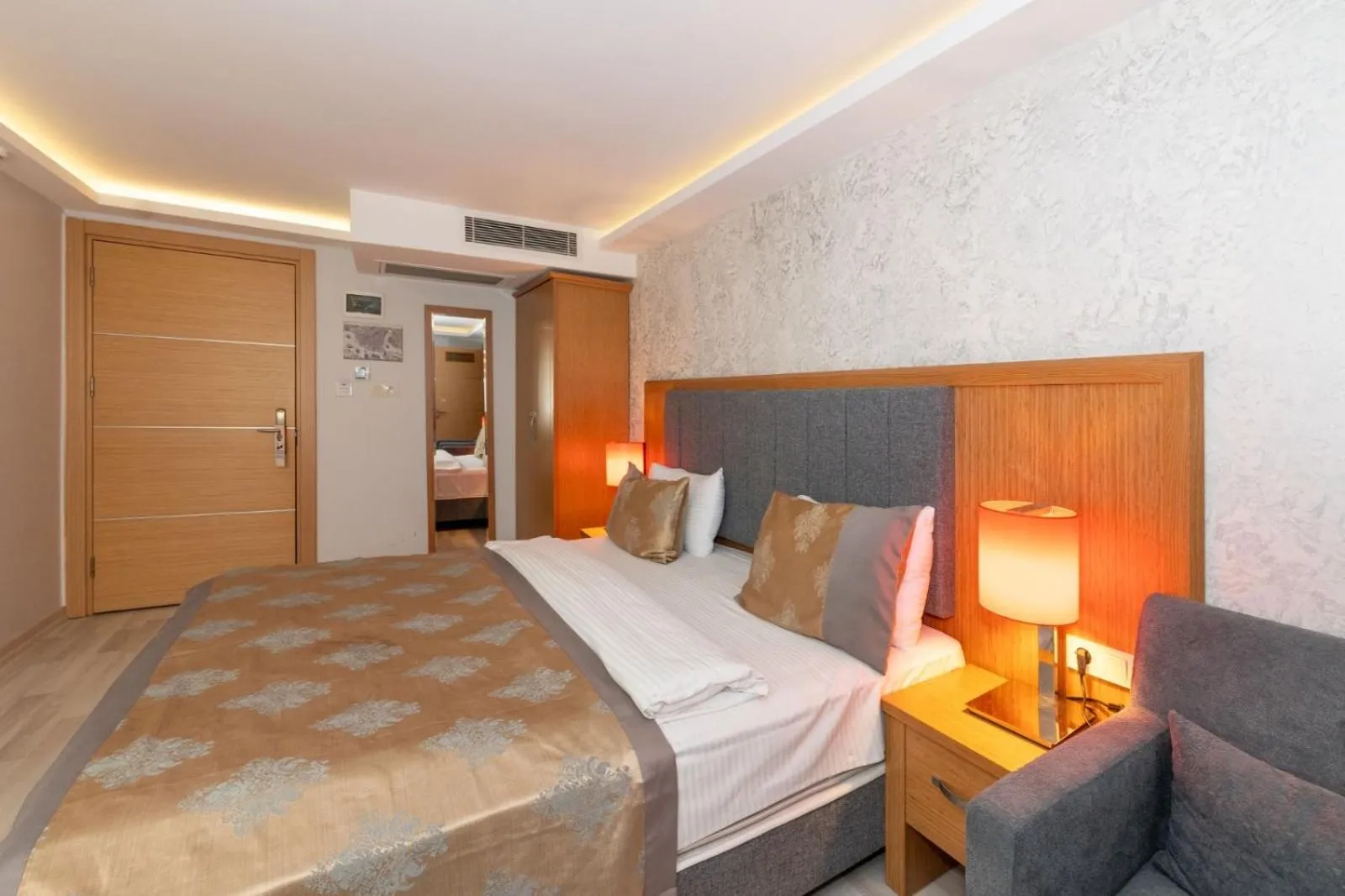 Bed in GalataportWawhotel