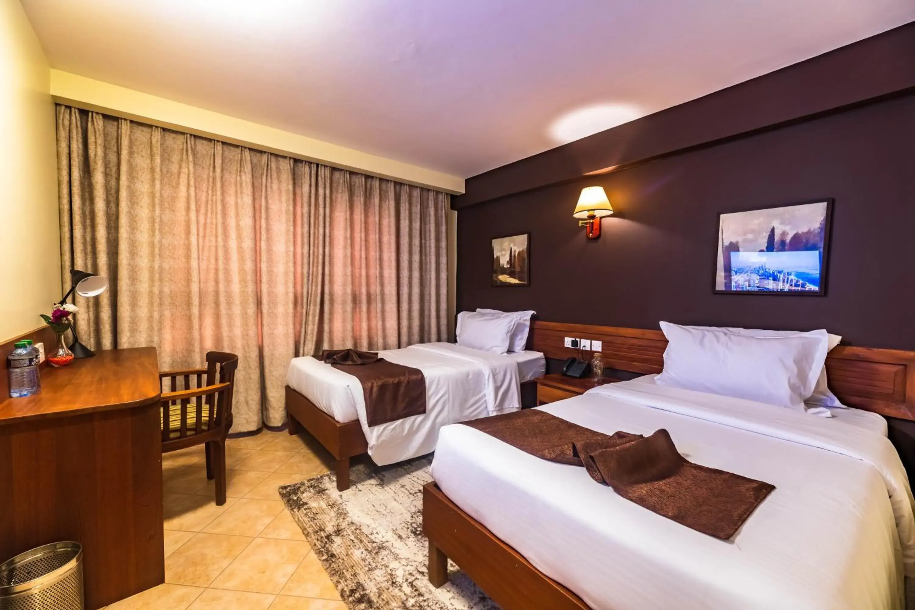 Budget Twin Room in Samra Hotel Budget Twin Room in Samra Hotel