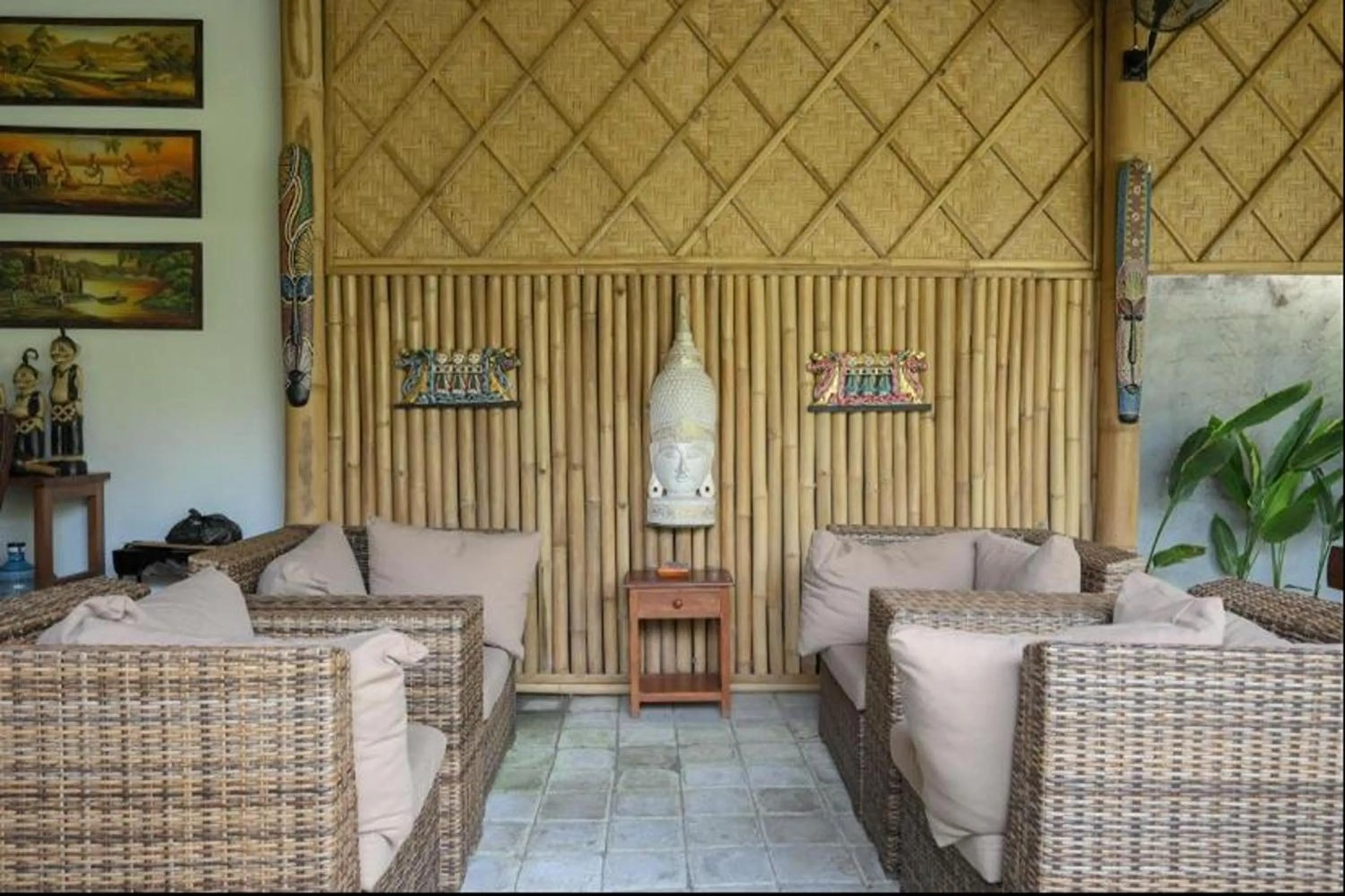 Seating area in Villa Felise Sanur