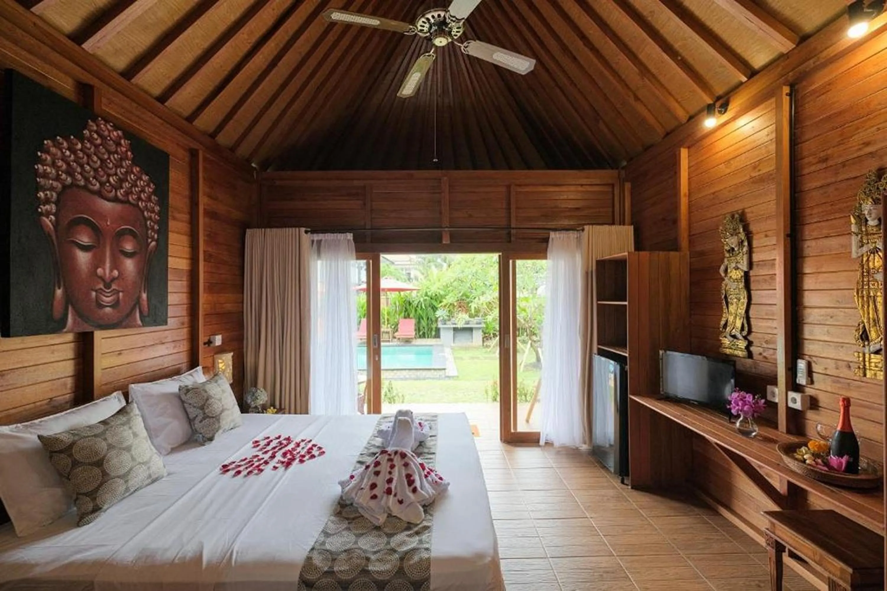 Bed in Villa Felise Sanur