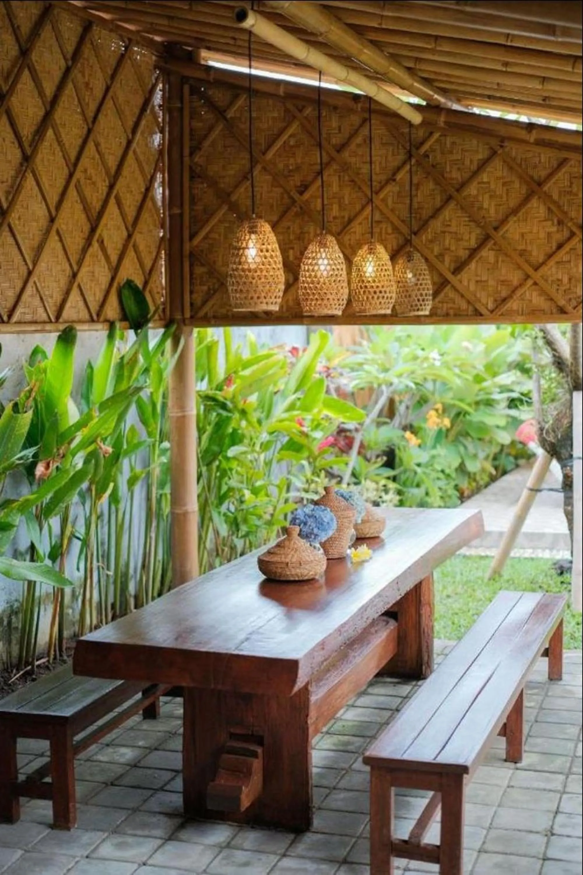 Seating area in Villa Felise Sanur