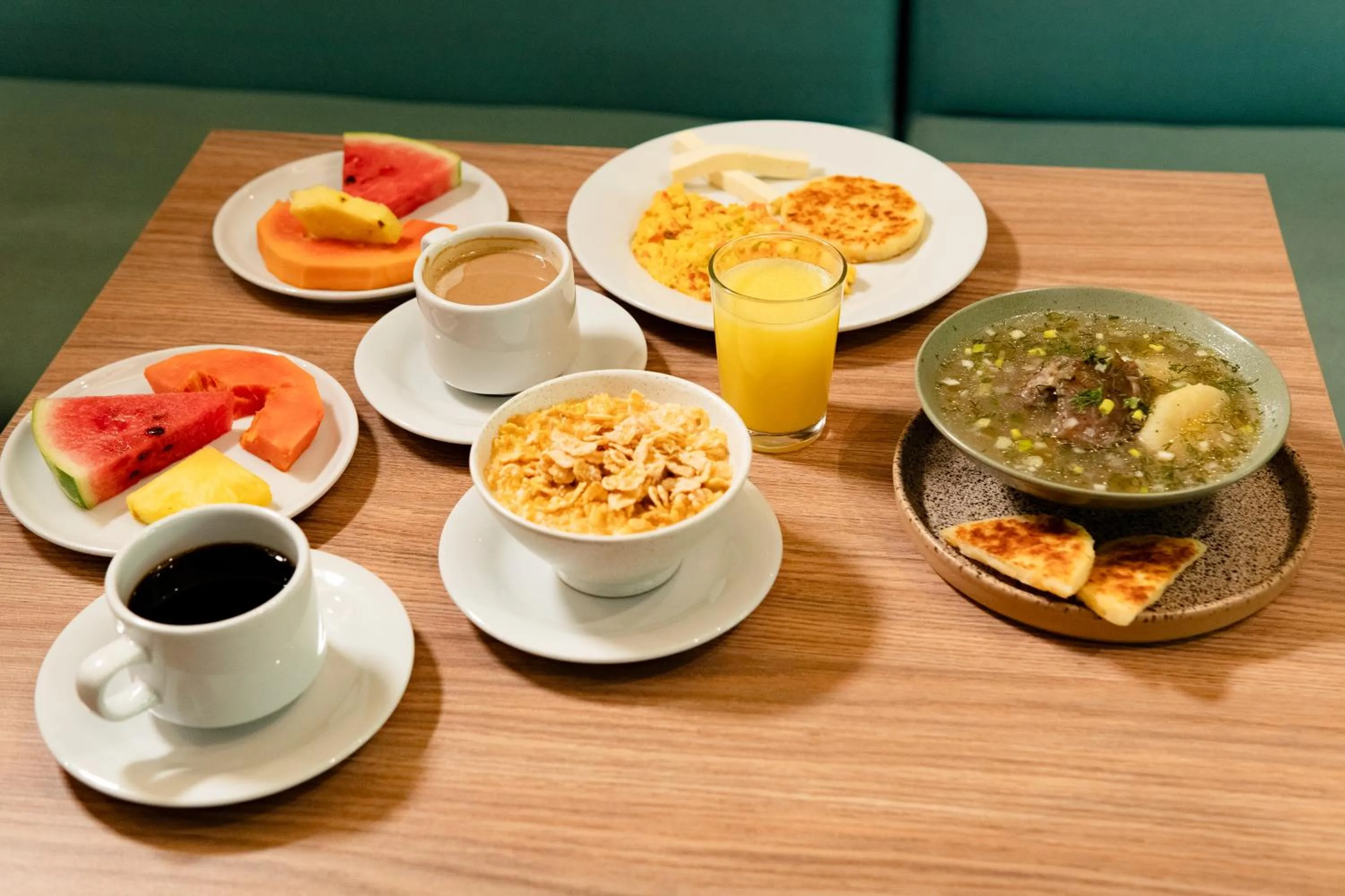 Breakfast in Hotel Rilux Cartagena